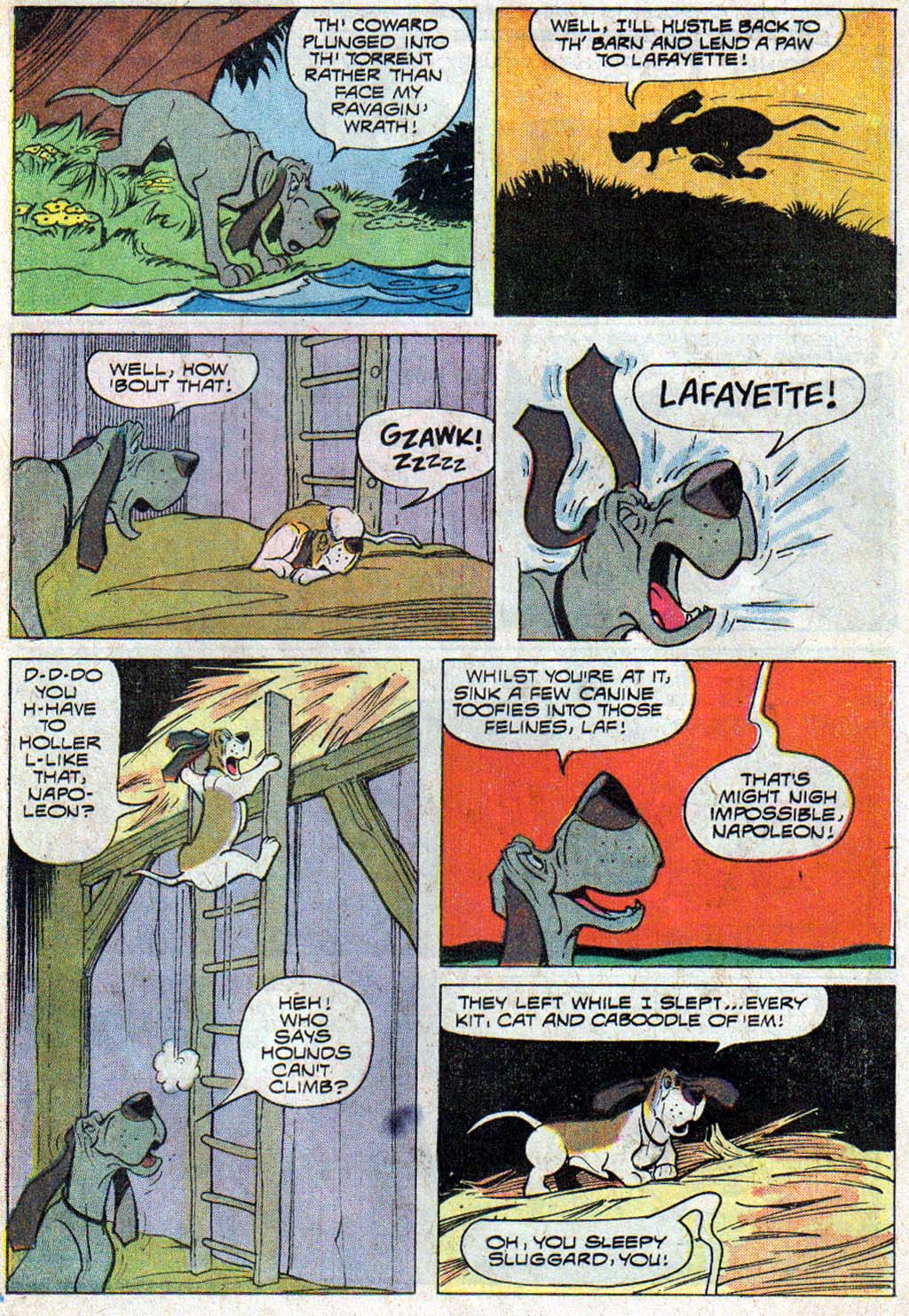 Read online O'Malley and the Alley Cats comic -  Issue #4 - 12