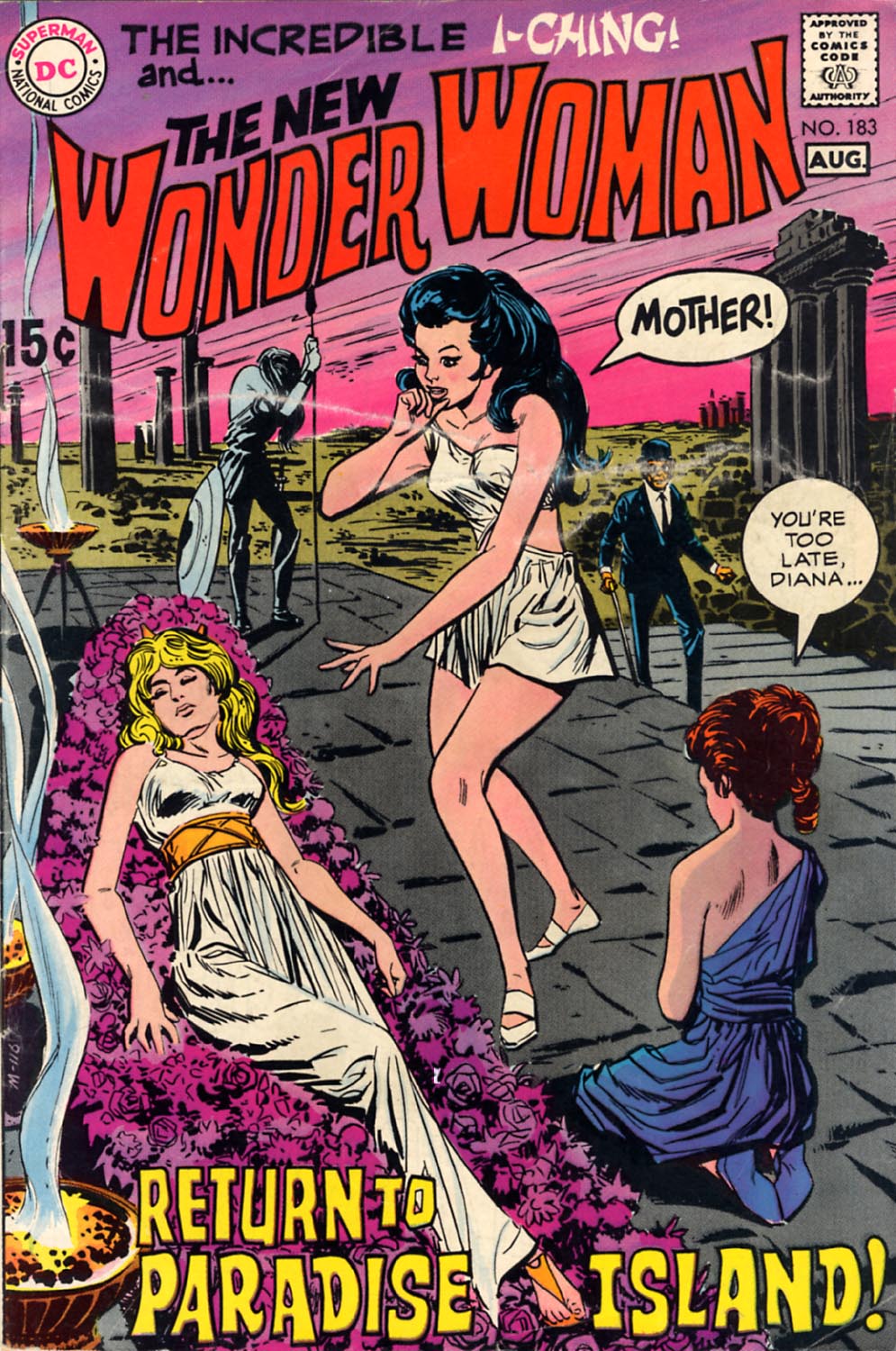 Read online Wonder Woman (1942) comic -  Issue #183 - 1