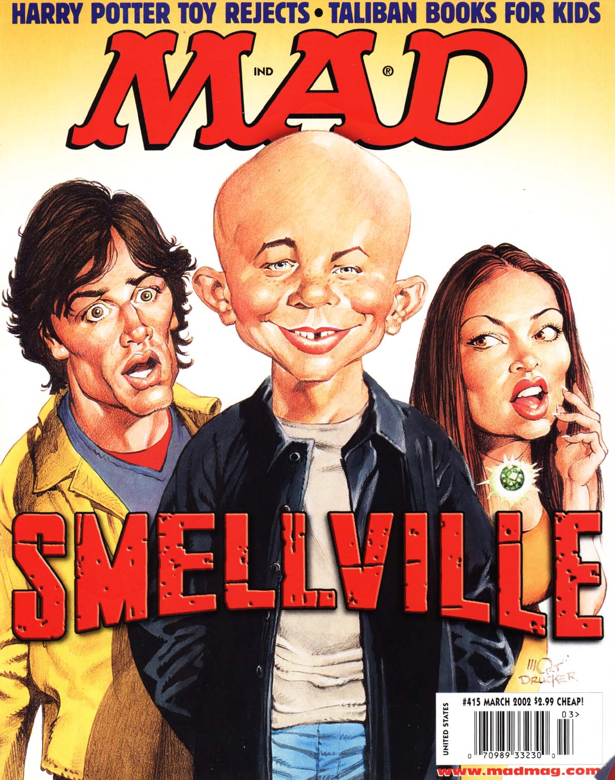 Read online MAD comic -  Issue #415 - 1