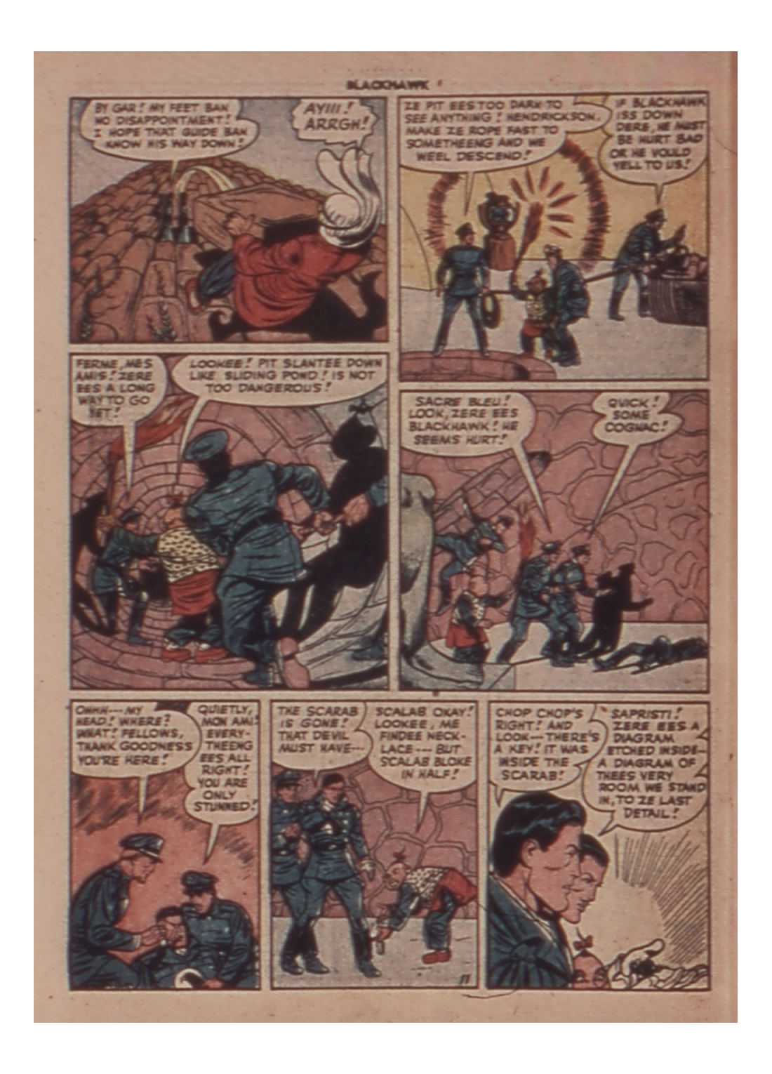 Read online Blackhawk (1957) comic -  Issue #19 - 48