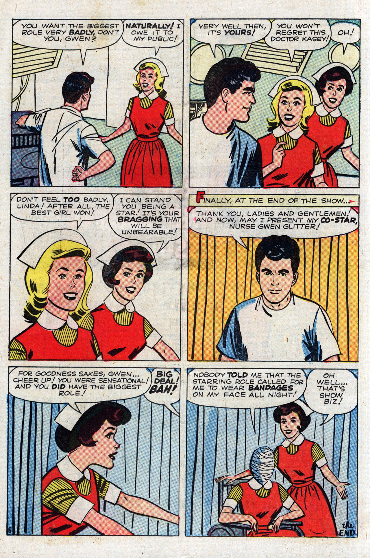 Read online Linda Carter, Student Nurse comic -  Issue #9 - 14
