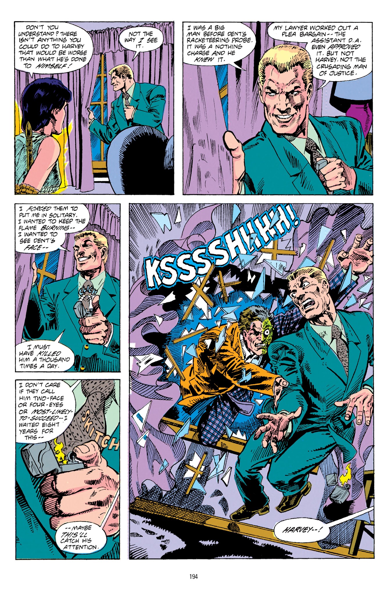 Read online Two-Face: A Celebration of 75 Years comic -  Issue # TPB - 196