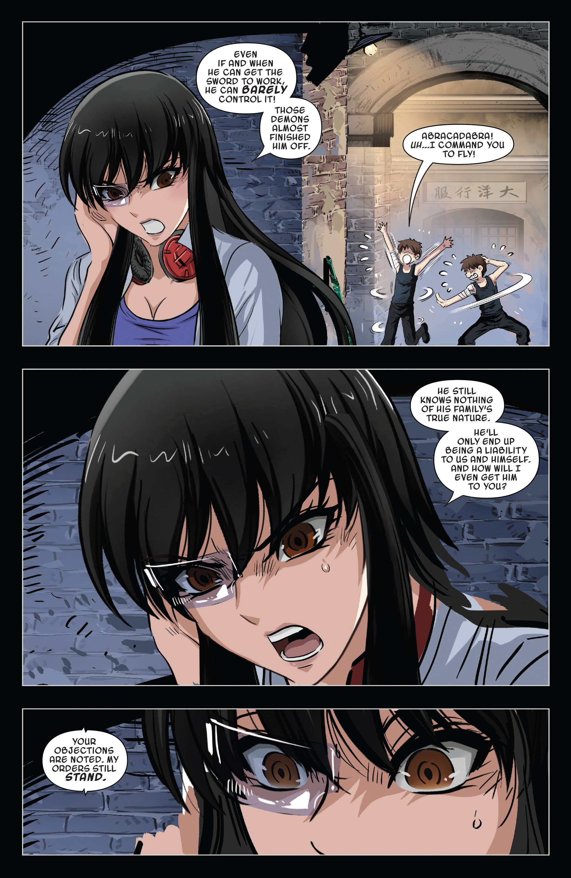 Read online Sword Master comic -  Issue #8 - 14