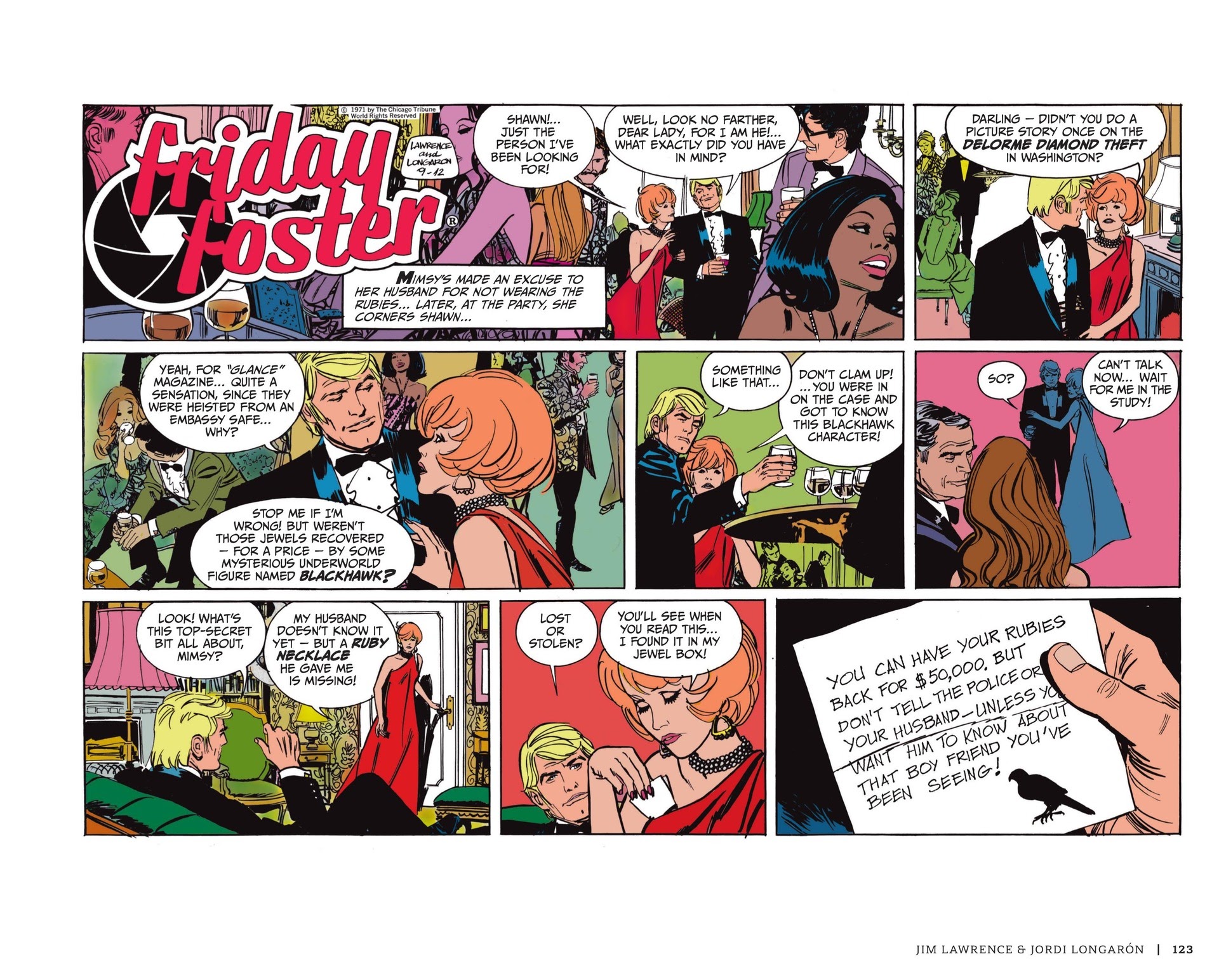 Read online Friday Foster: The Sunday Strips comic -  Issue # TPB (Part 2) - 24