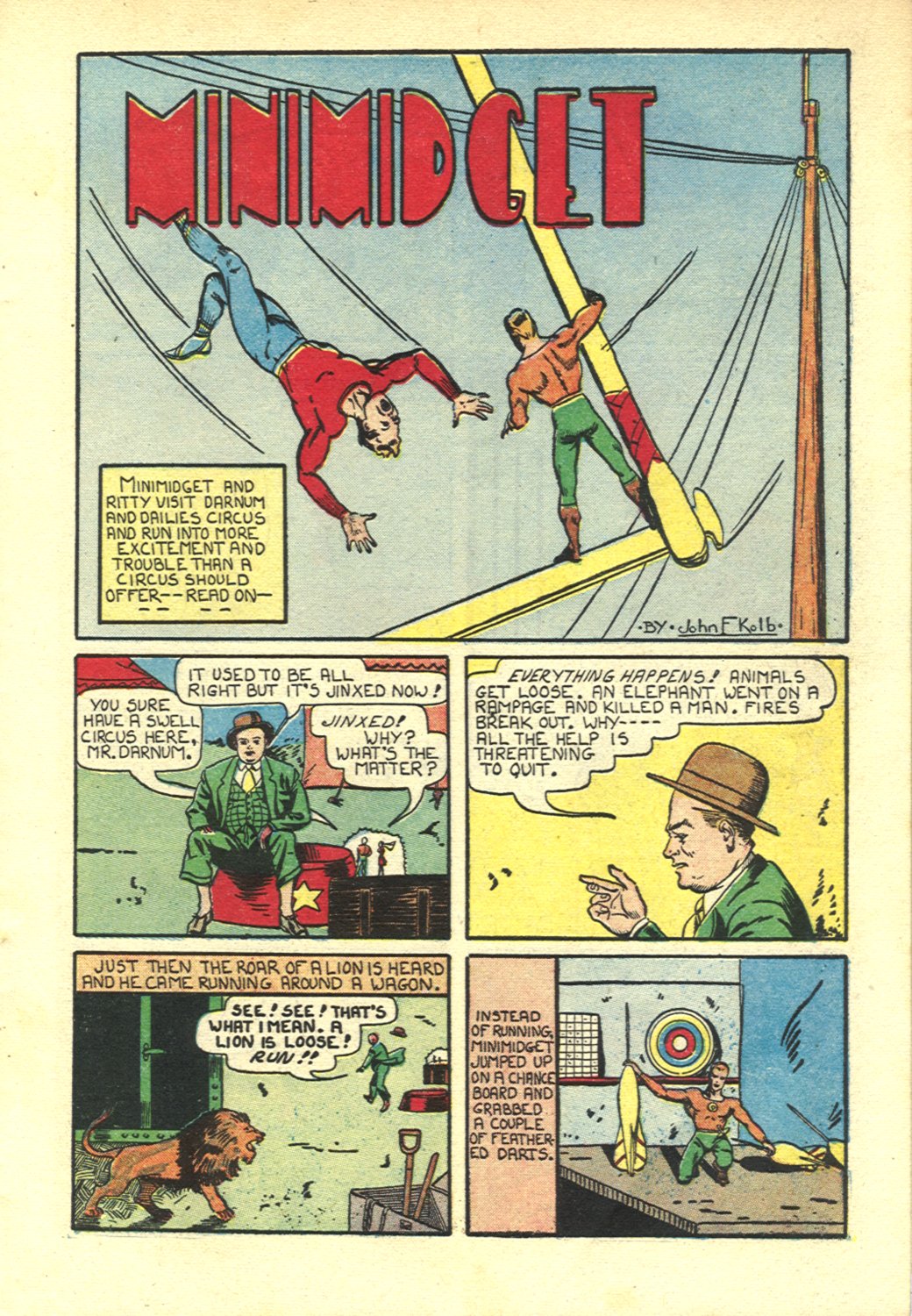 Read online Stars and Stripes Comics comic -  Issue #3 - 13