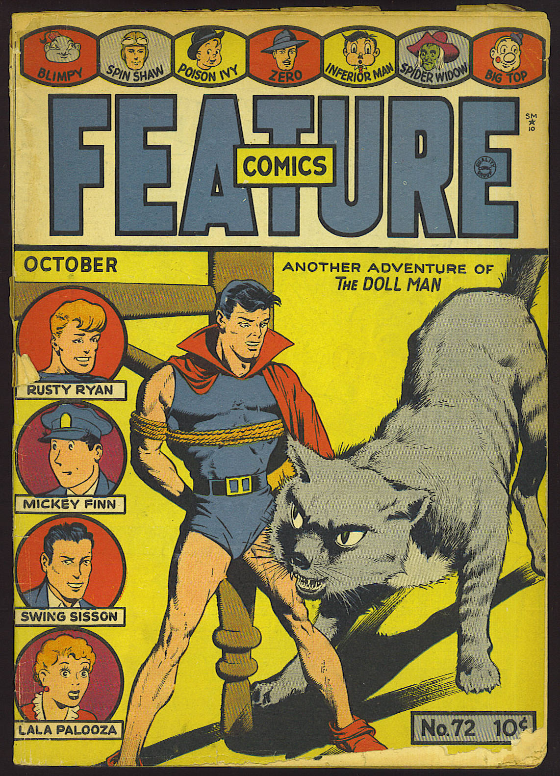 Read online Feature Comics comic -  Issue #72 - 1