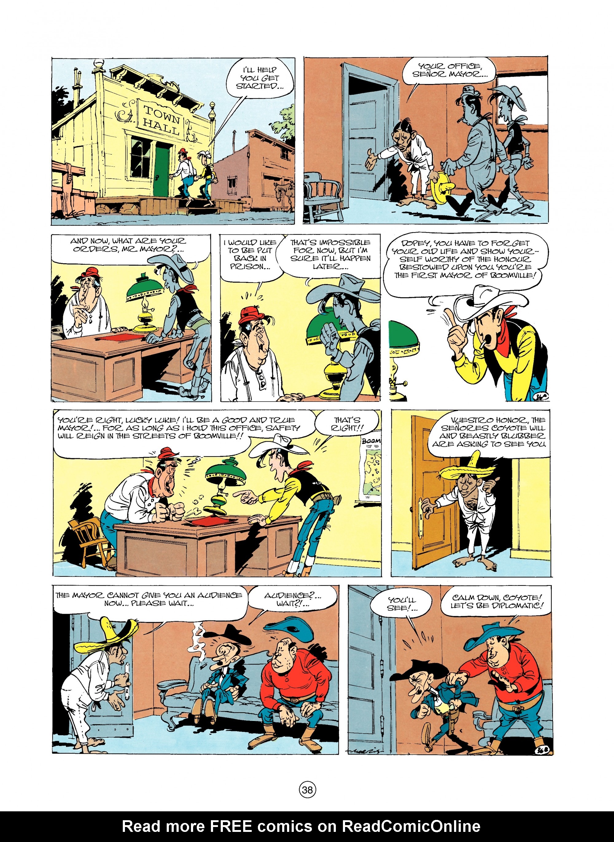 Read online A Lucky Luke Adventure comic -  Issue #20 - 38