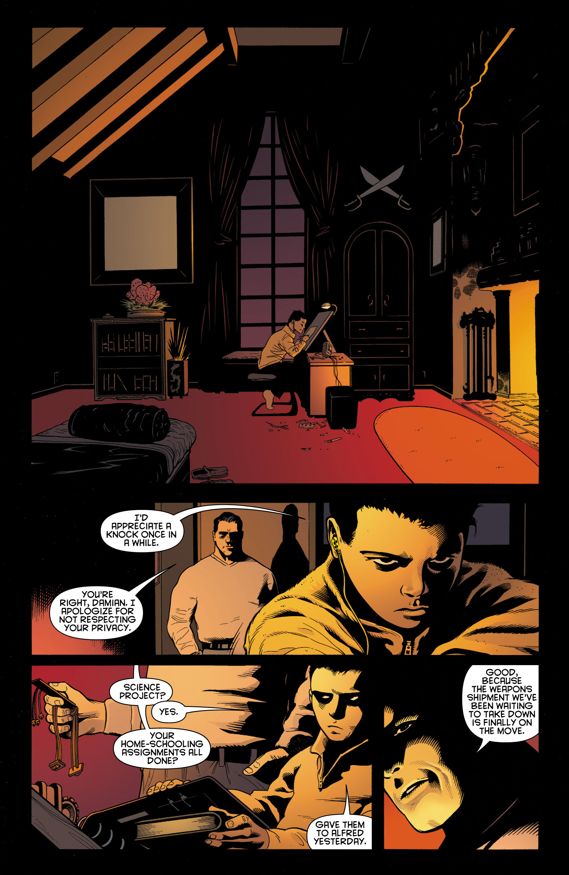 Read online Batman and Robin (2011) comic -  Issue # TPB 1 - 31