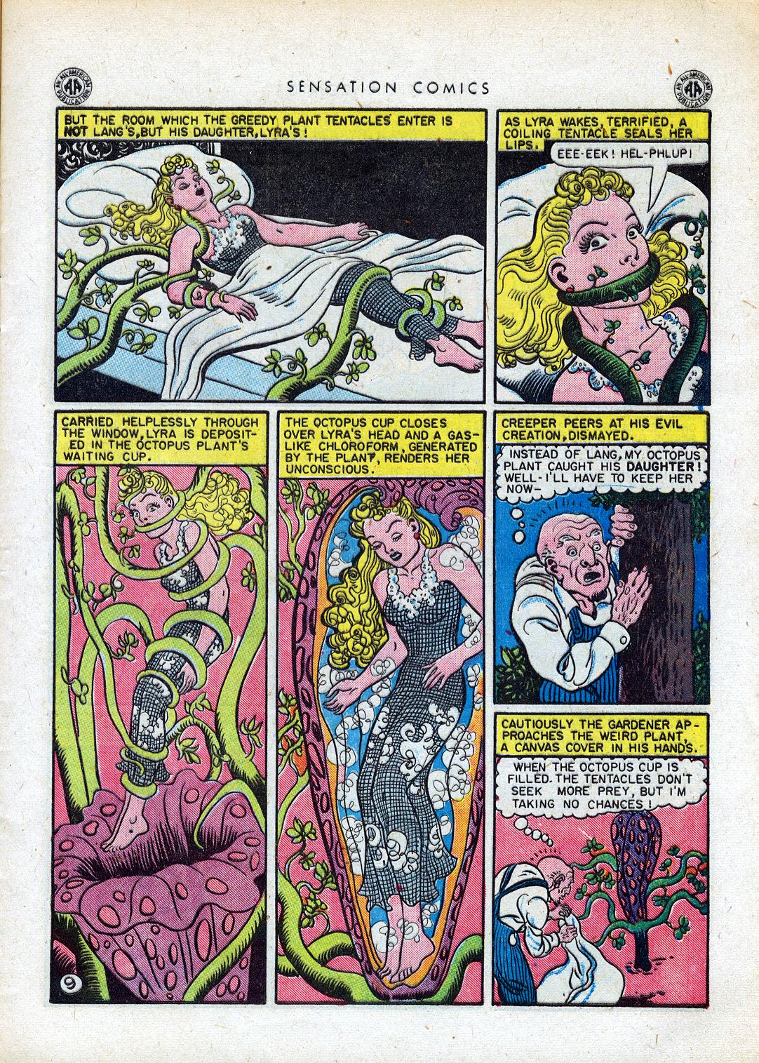 Read online Sensation (Mystery) Comics comic -  Issue #41 - 11