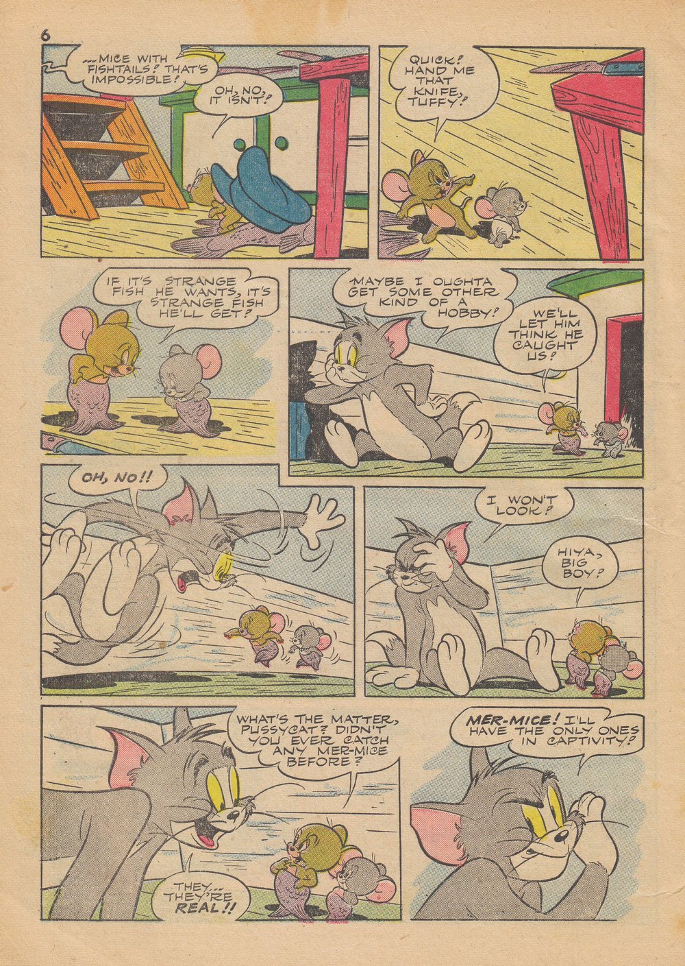 Read online Tom and Jerry's Summer Fun comic -  Issue #1 - 8
