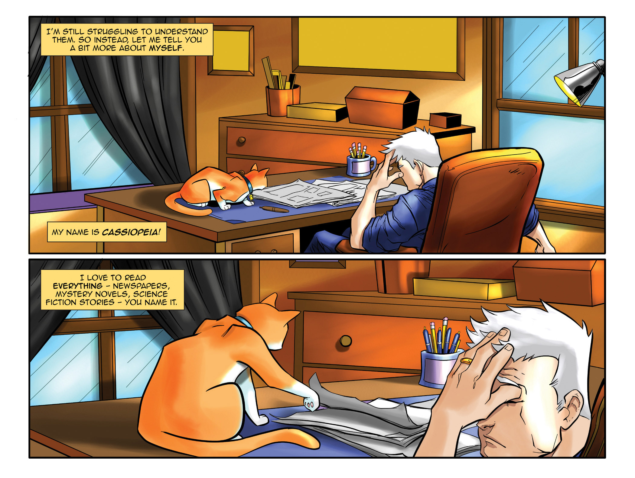 Read online Hero Cats comic -  Issue #1 - 4