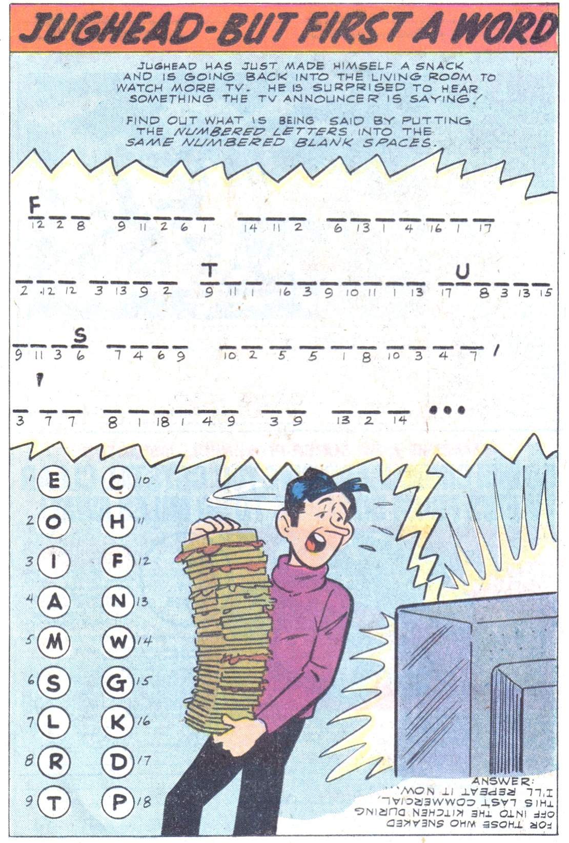 Read online Jughead (1965) comic -  Issue #305 - 11