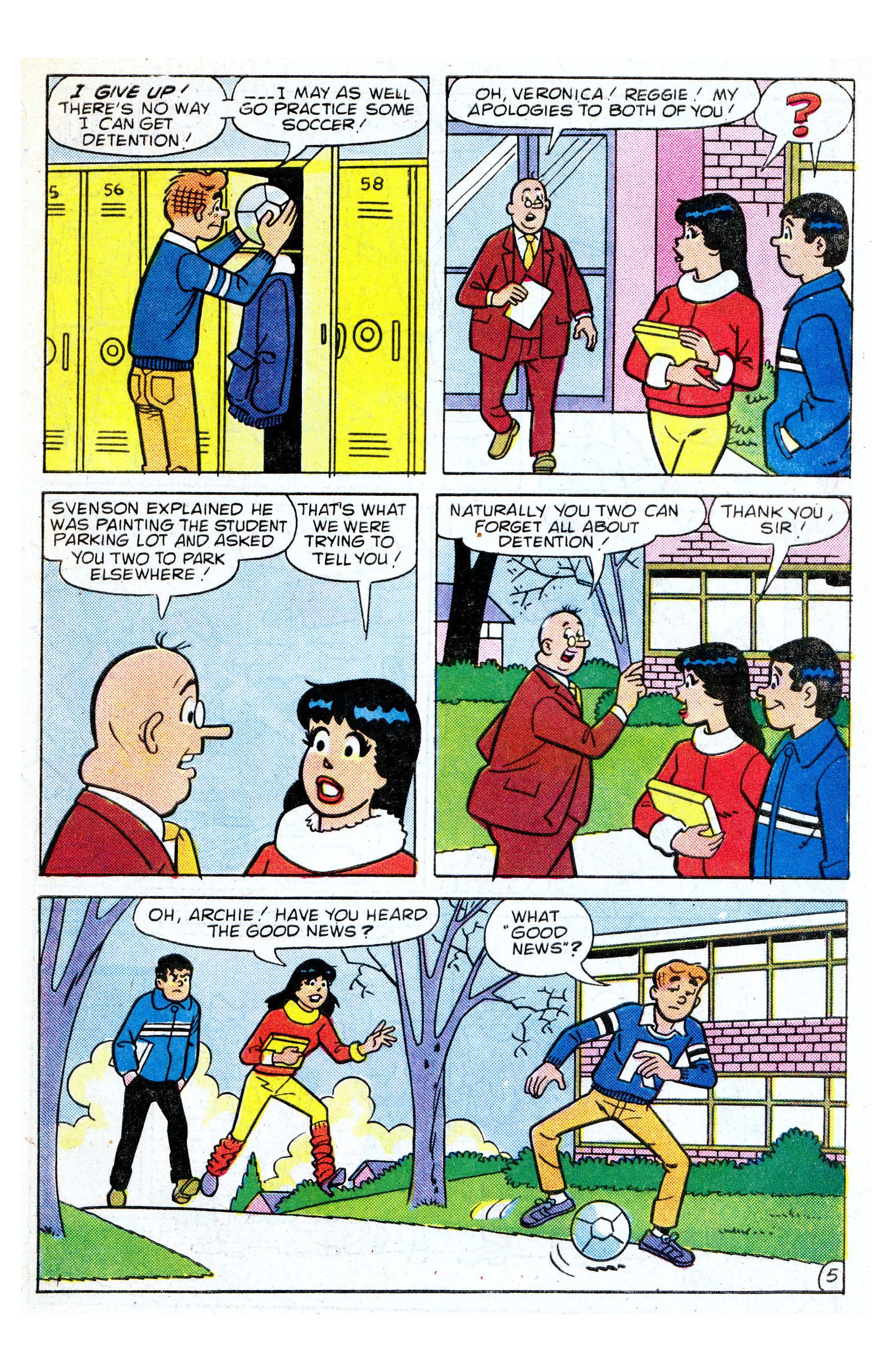 Read online Archie (1960) comic -  Issue #334 - 6