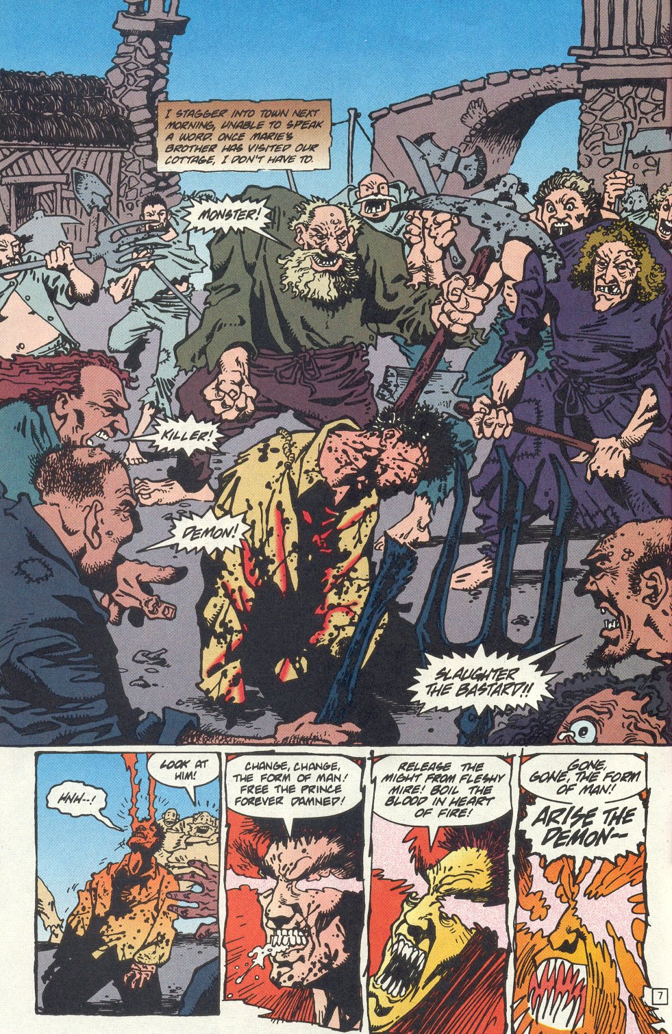 Read online The Demon (1990) comic -  Issue #0 - 8