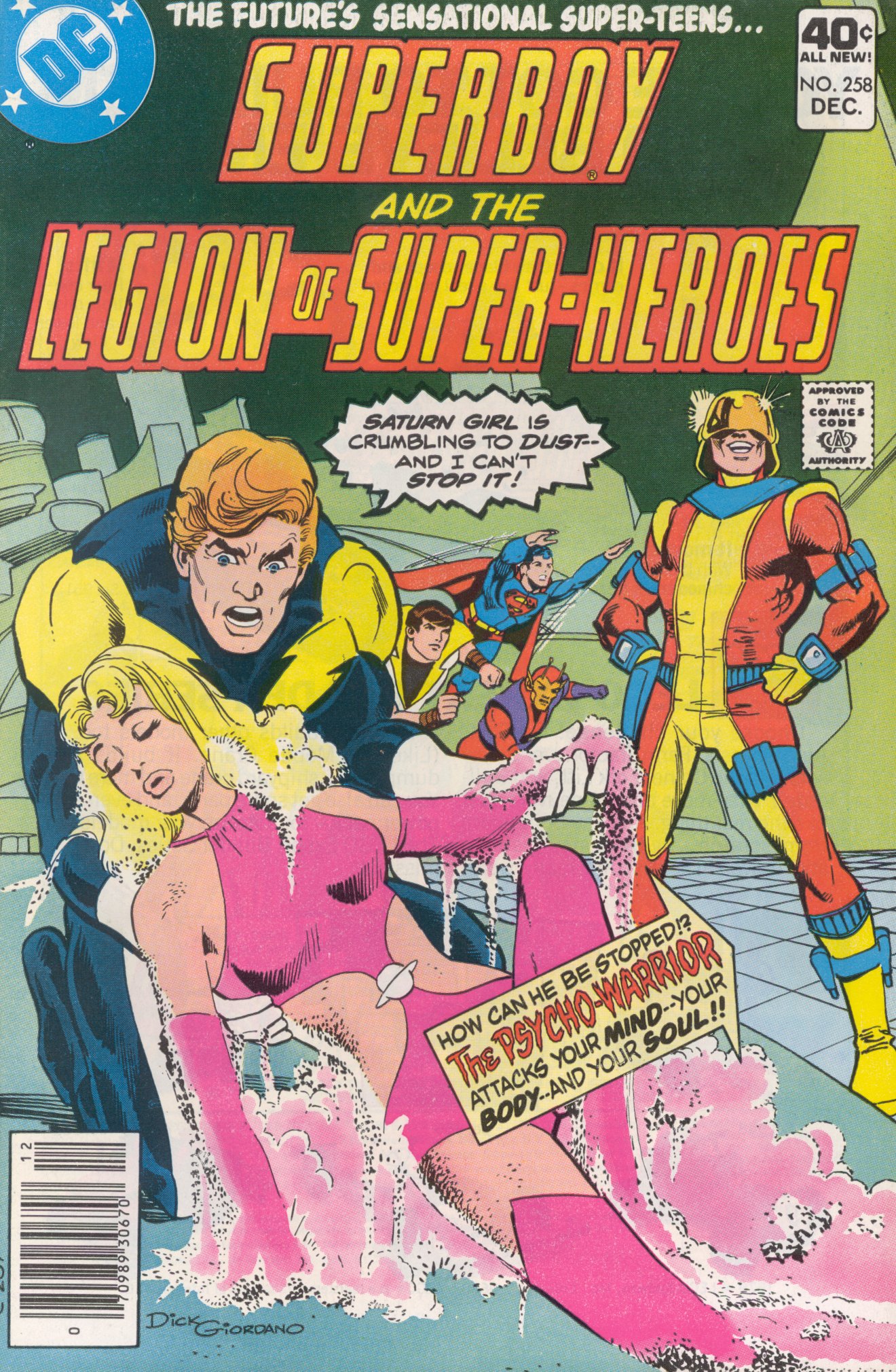 Read online Superboy and the Legion of Super-Heroes (1977) comic -  Issue #258 - 1