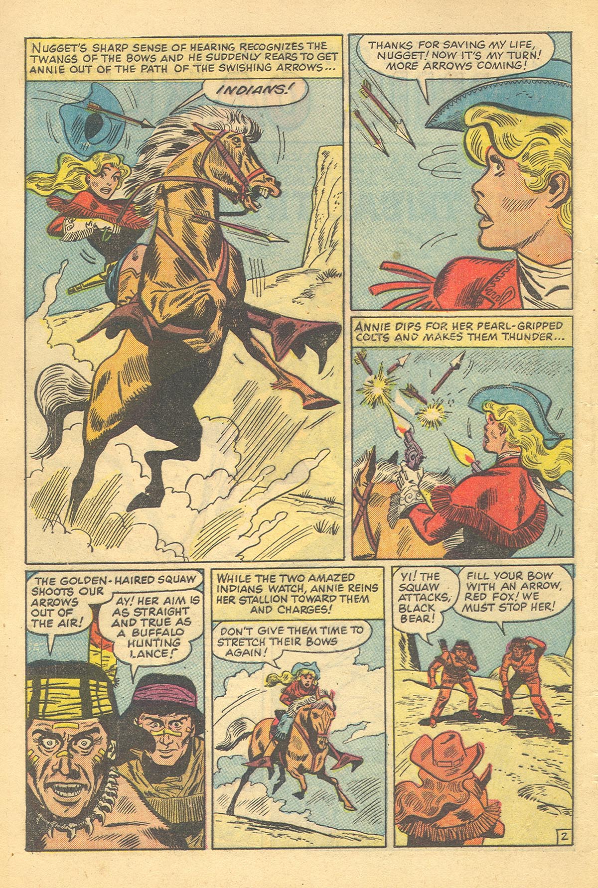 Read online Annie Oakley comic -  Issue #10 - 4