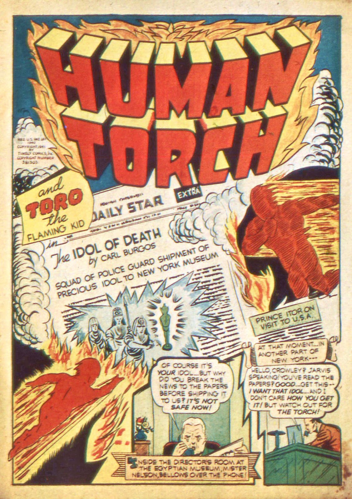 Marvel Mystery Comics (1939) issue 21 - Page 3