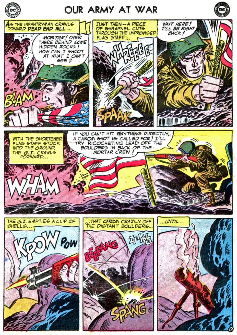 Read online Our Army at War (1952) comic -  Issue #38 - 13