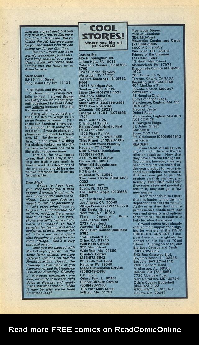 Read online Femforce comic -  Issue #80 - 33