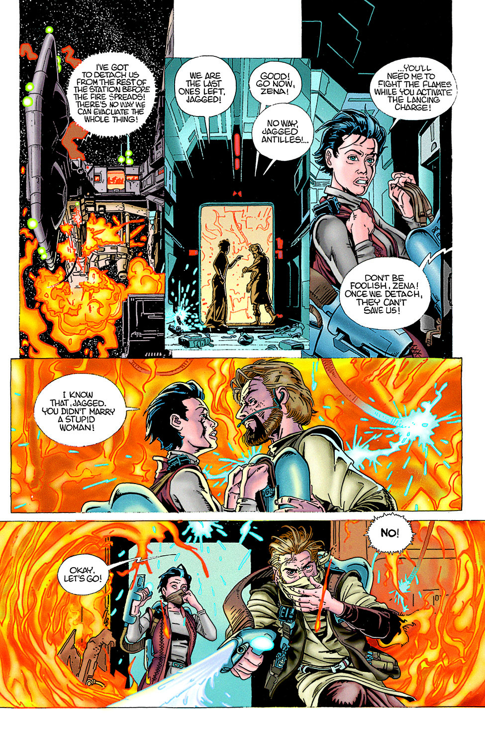 Read online Star Wars: X-Wing Rogue Squadron comic -  Issue #6 - 13