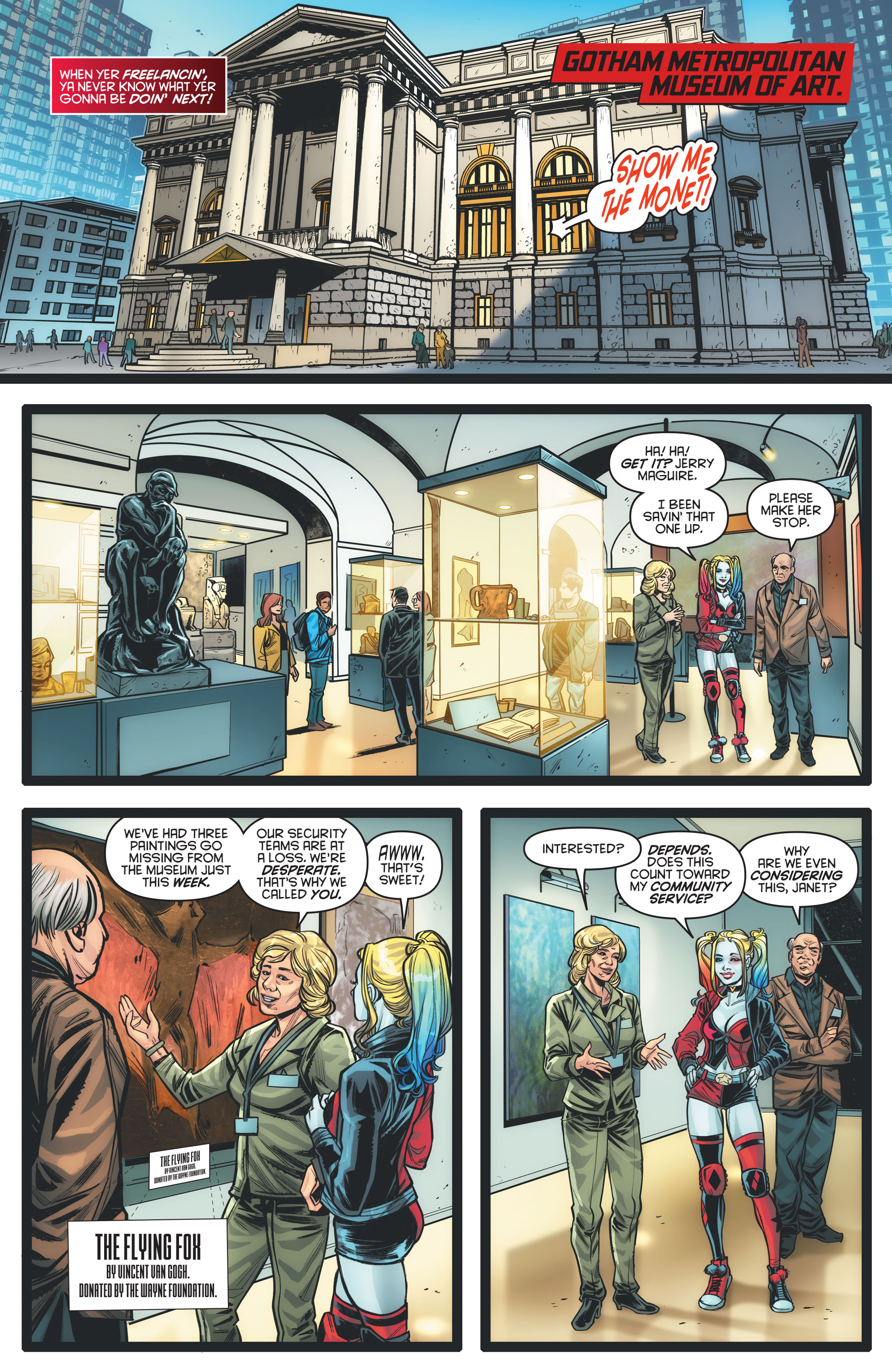 Read online Harley Quinn: Make 'em Laugh comic -  Issue #1 - 4
