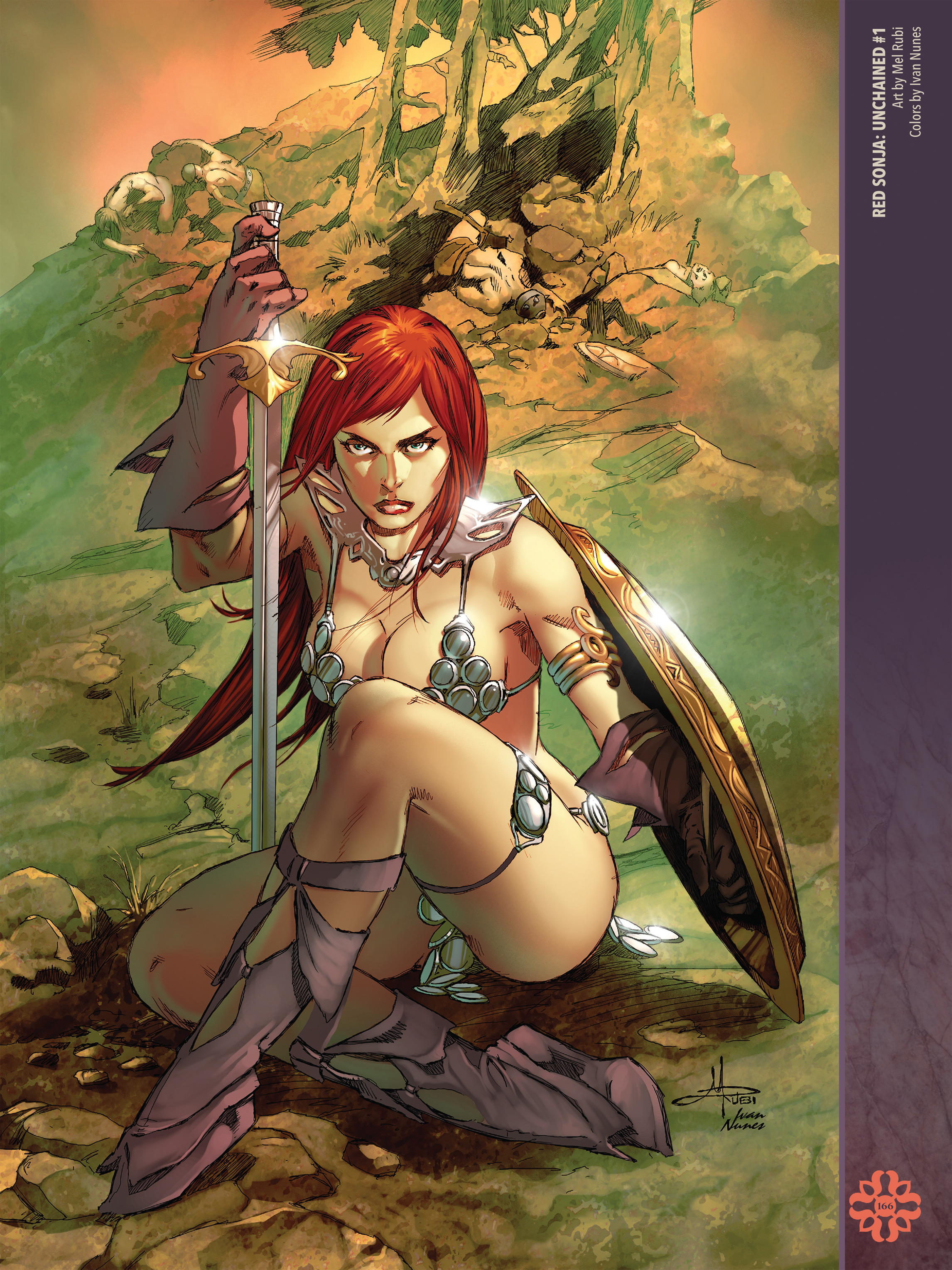 Read online The Art of Red Sonja comic -  Issue # TPB 2 (Part 2) - 67