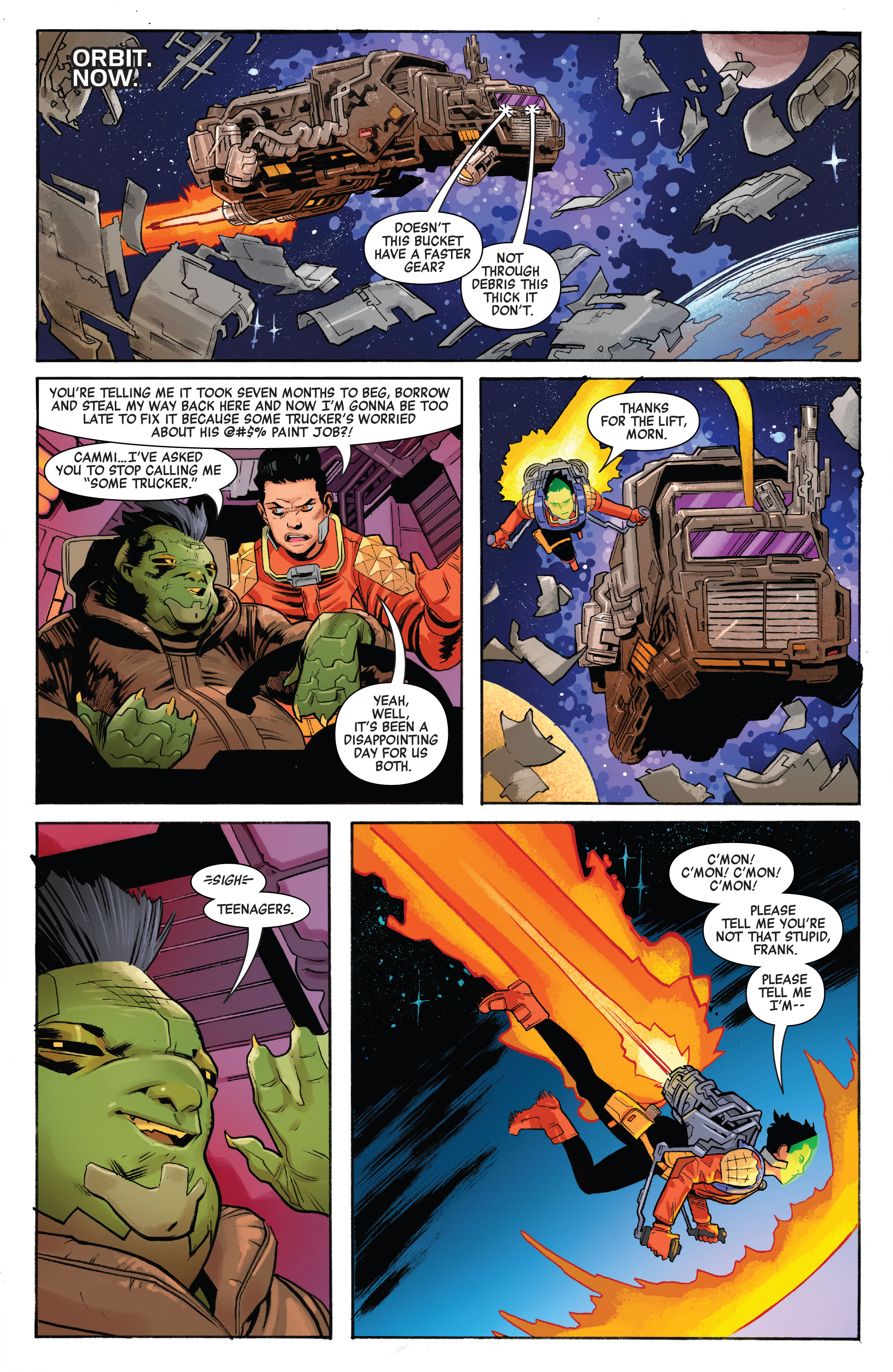 Read online Revenge Of The Cosmic Ghost Rider comic -  Issue #4 - 18