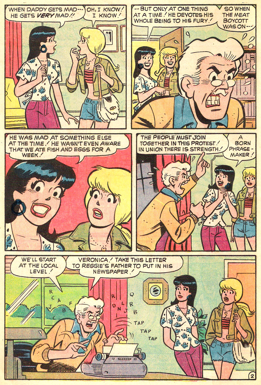Read online Archie's Girls Betty and Veronica comic -  Issue #216 - 4