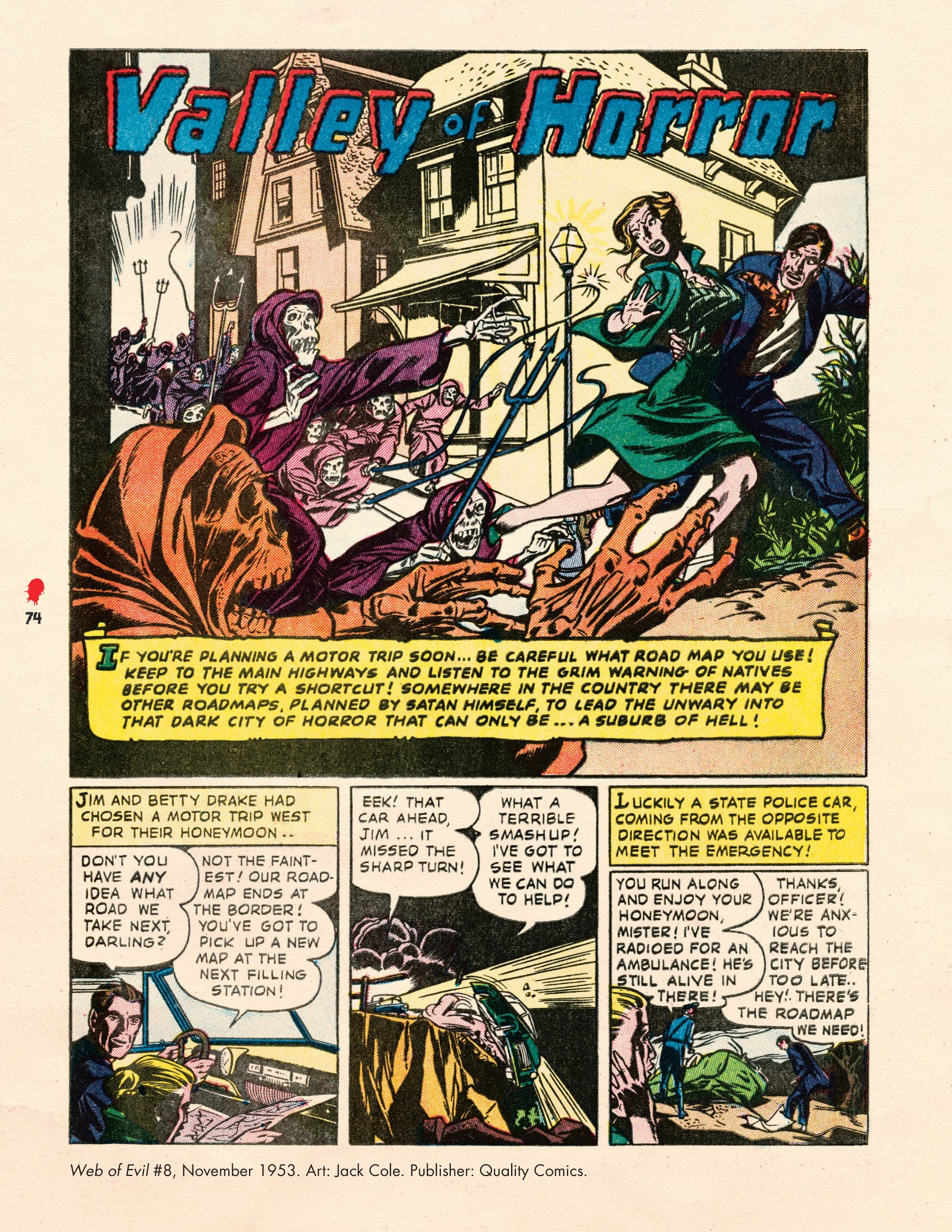 Read online Chilling Archives of Horror Comics comic -  Issue # TPB 9 - 75