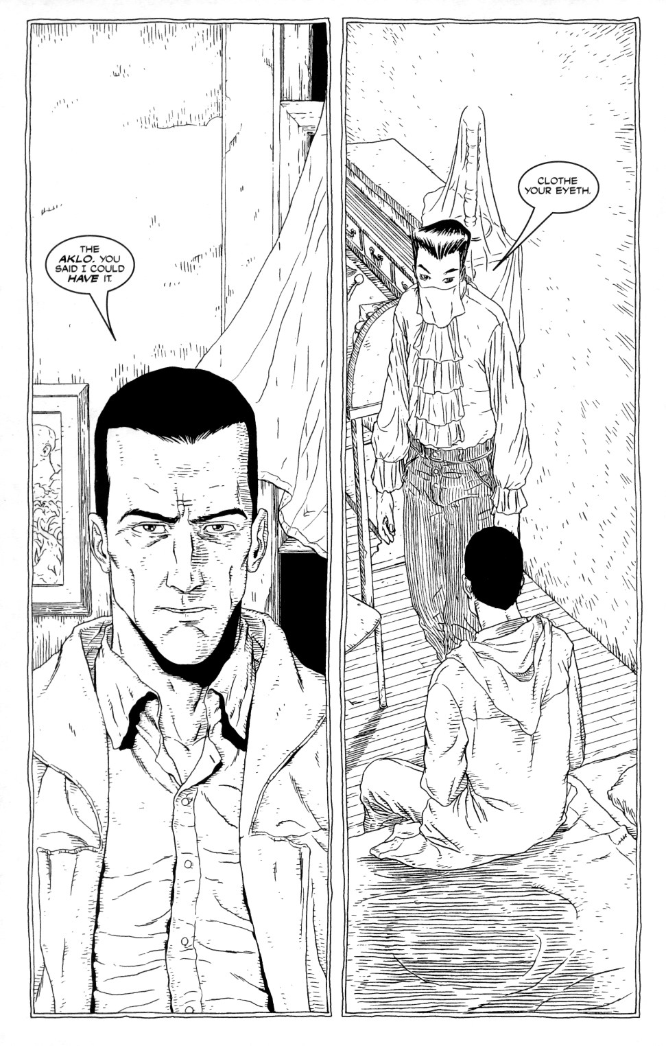 Read online Alan Moore's The Courtyard comic -  Issue #2 - 14