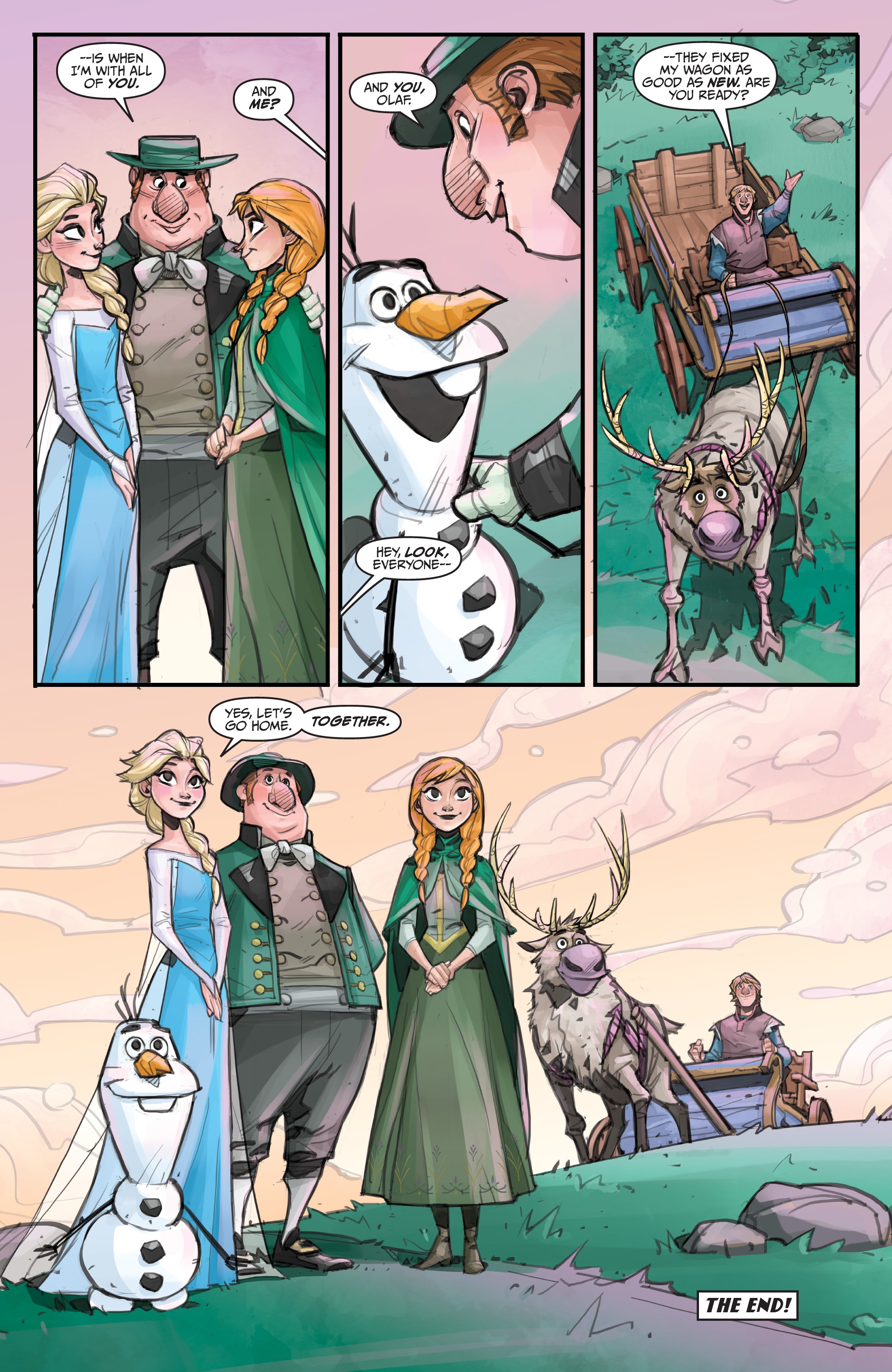 Read online Disney Frozen: Reunion Road comic -  Issue #3 - 22
