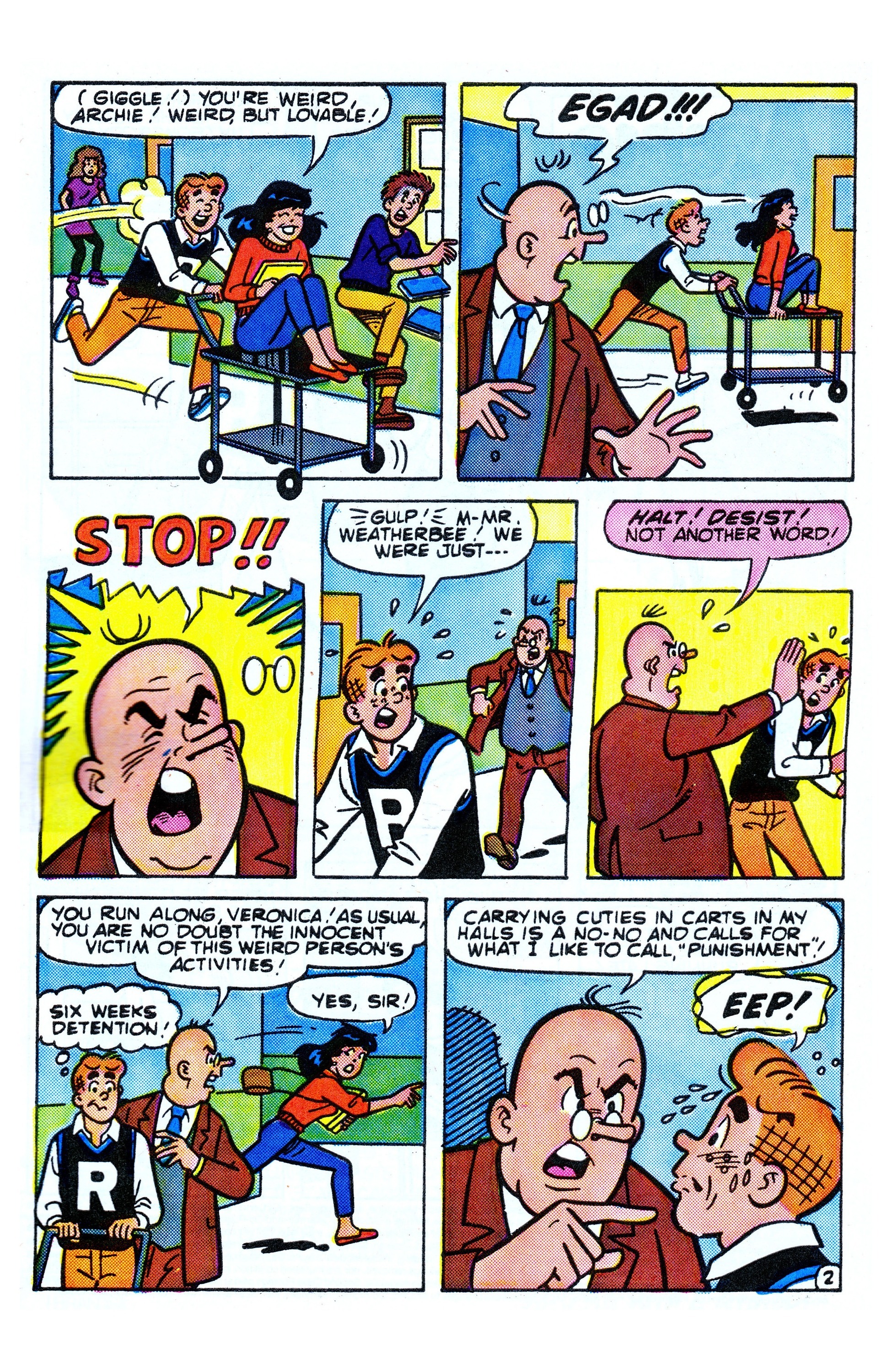 Read online Archie (1960) comic -  Issue #350 - 3