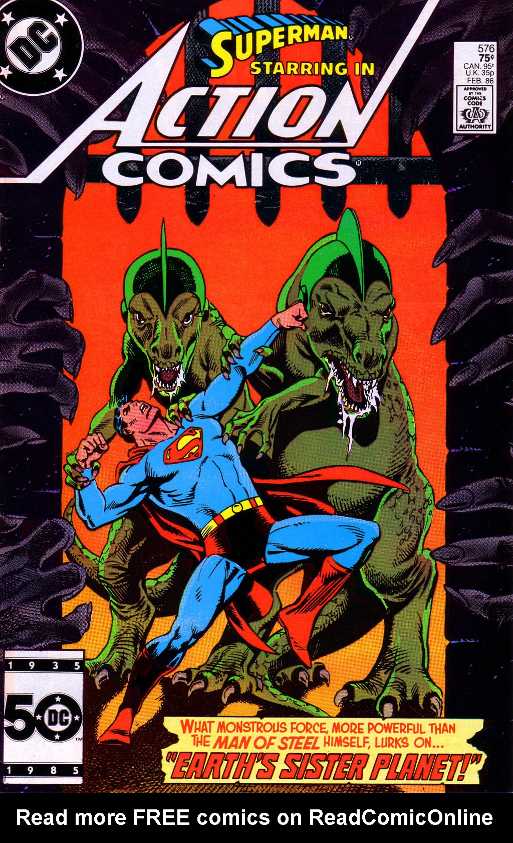 Read online Action Comics (1938) comic -  Issue #576 - 1