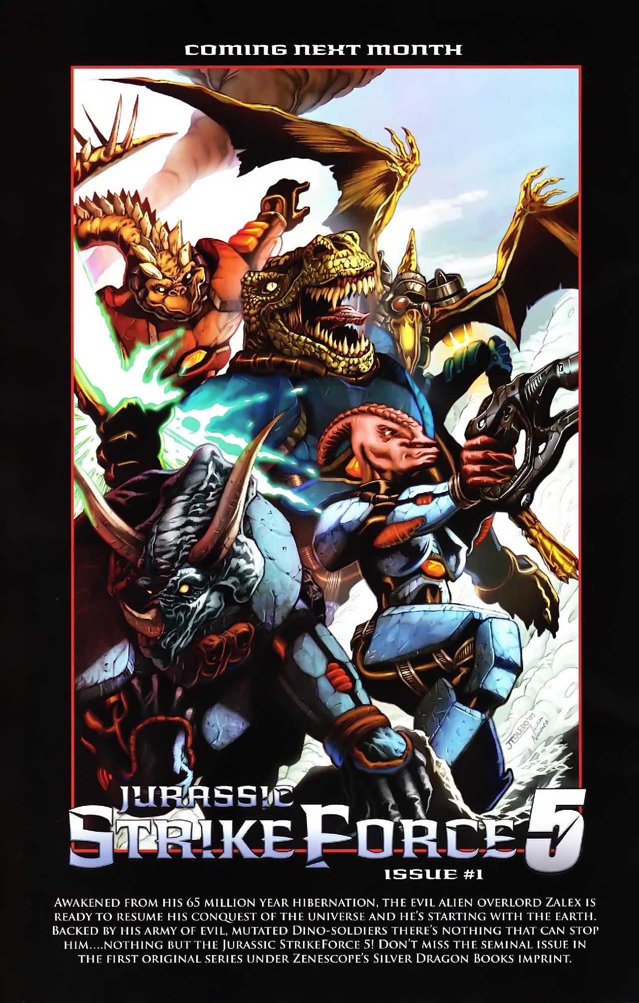 Read online Jurassic StrikeForce 5 comic -  Issue #0 - 19