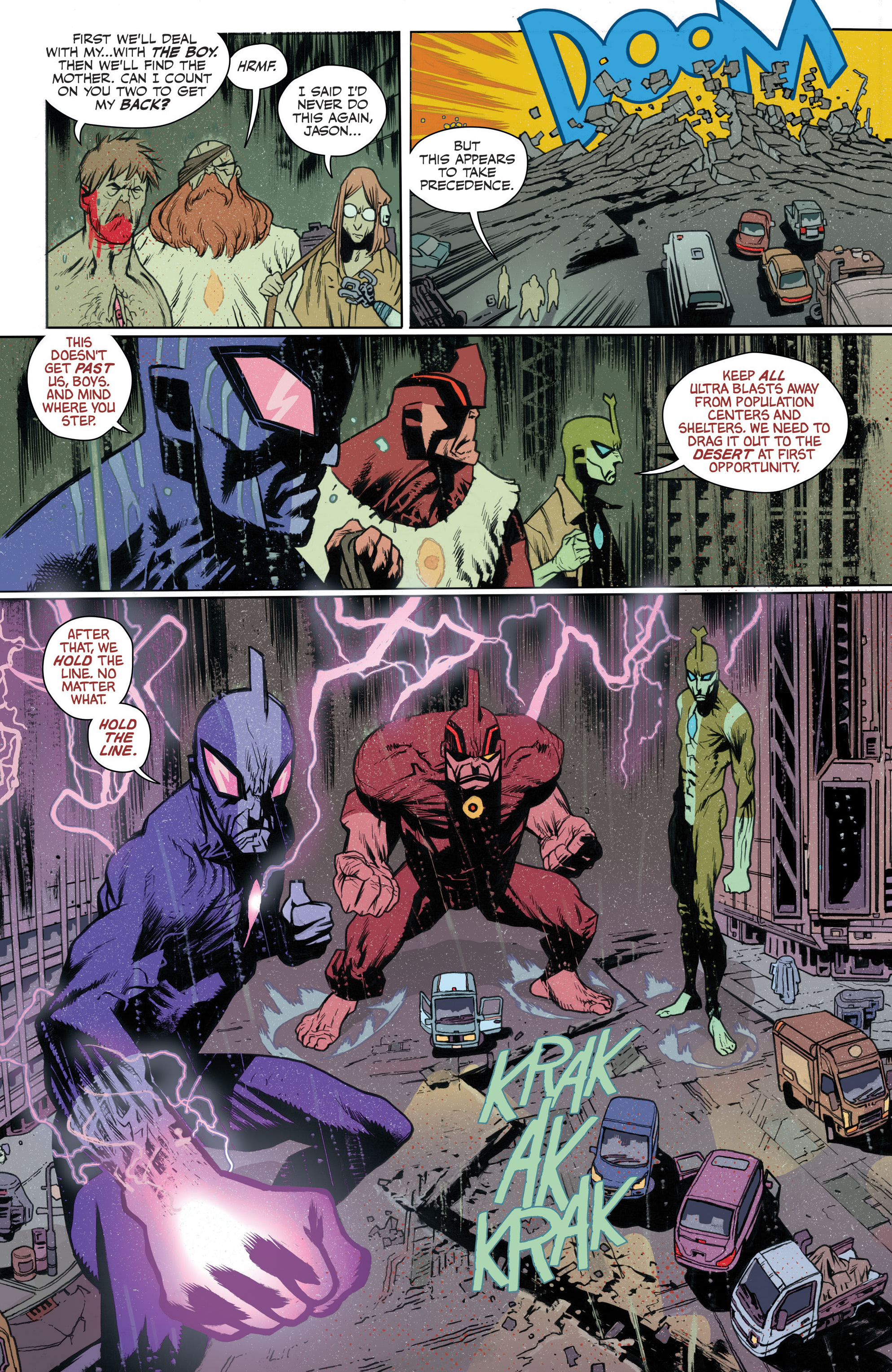 Read online Ultramega by James Harren comic -  Issue #1 - 33