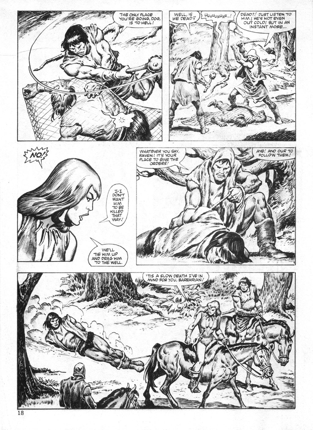 Read online The Savage Sword Of Conan comic -  Issue #95 - 18