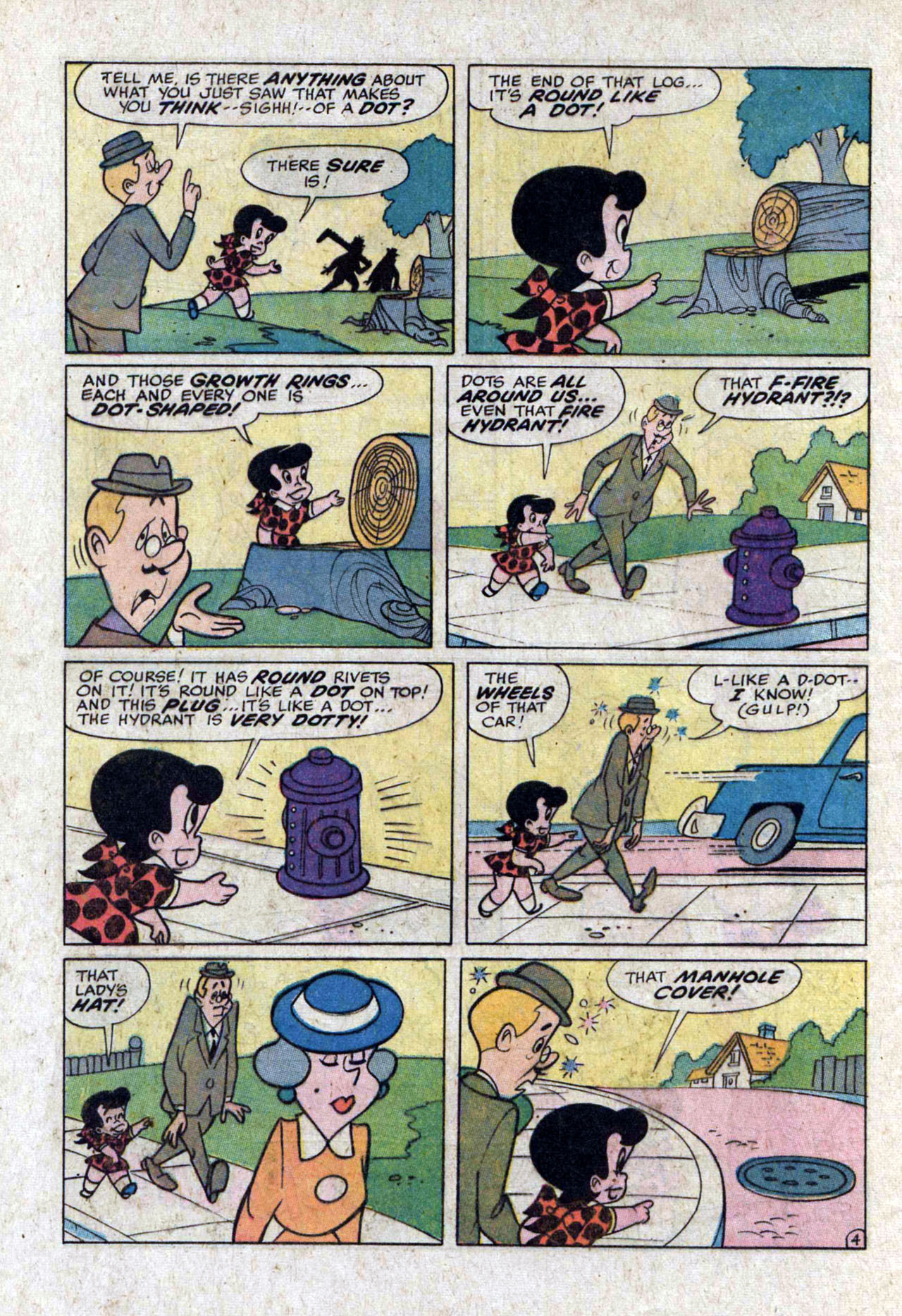 Read online Little Dot (1953) comic -  Issue #154 - 8