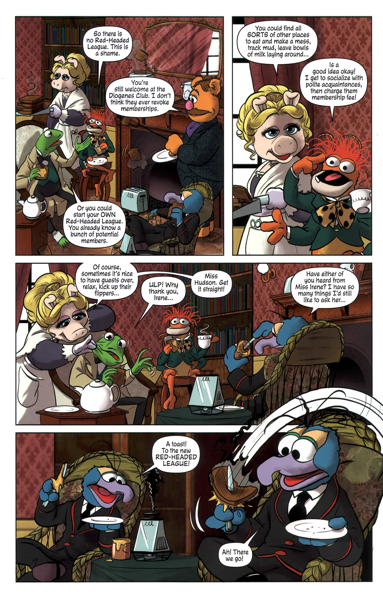 Read online Muppet Sherlock Holmes comic -  Issue #3 - 23