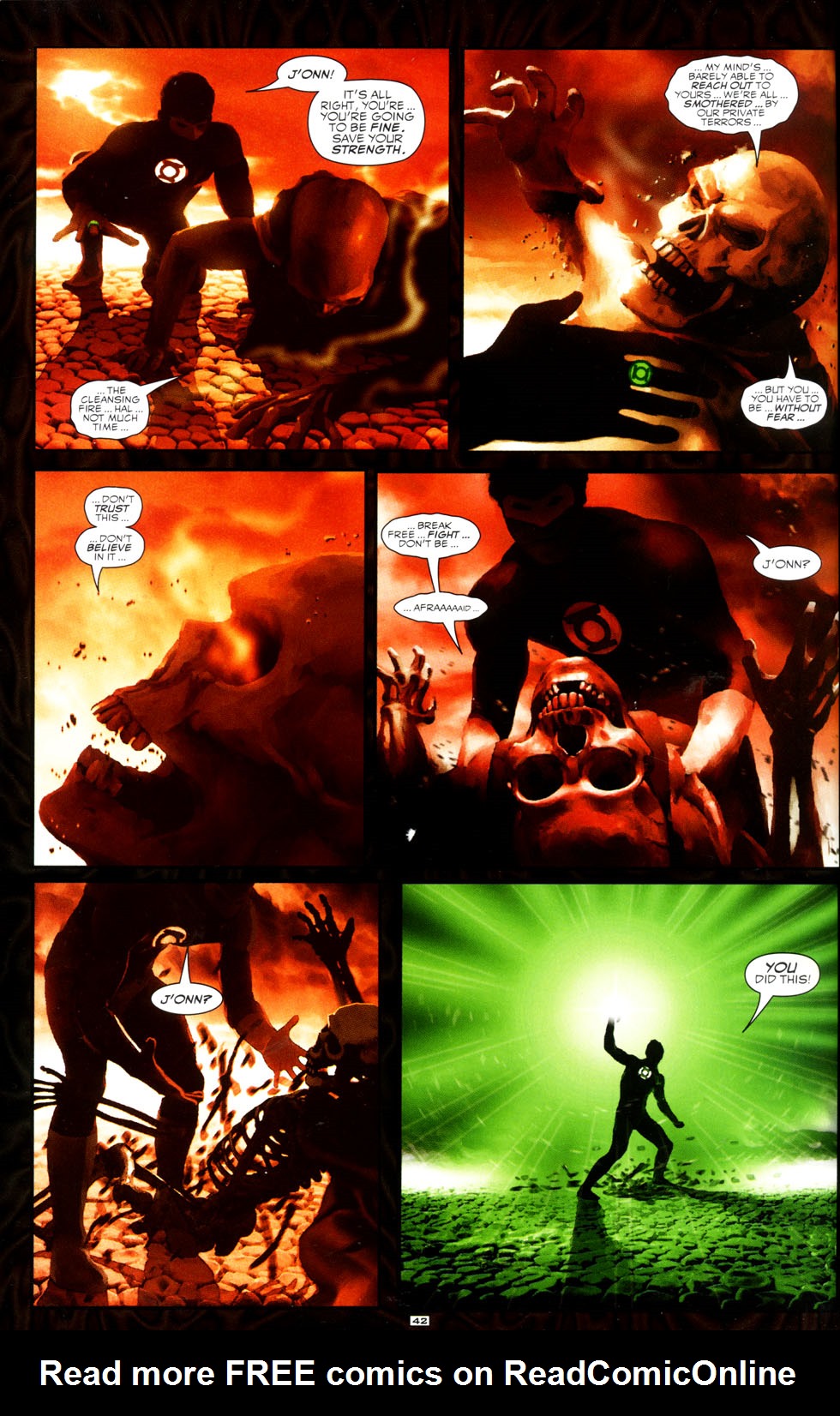Read online Green Lantern: Fear Itself comic -  Issue # TPB - 39