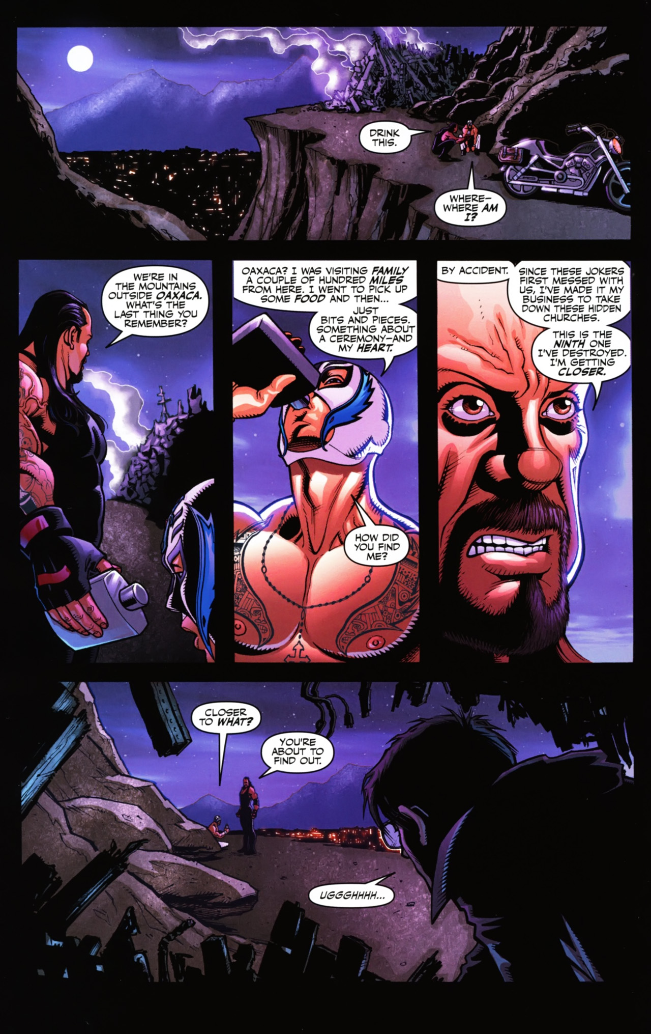 Read online WWE Heroes comic -  Issue #7 - 11