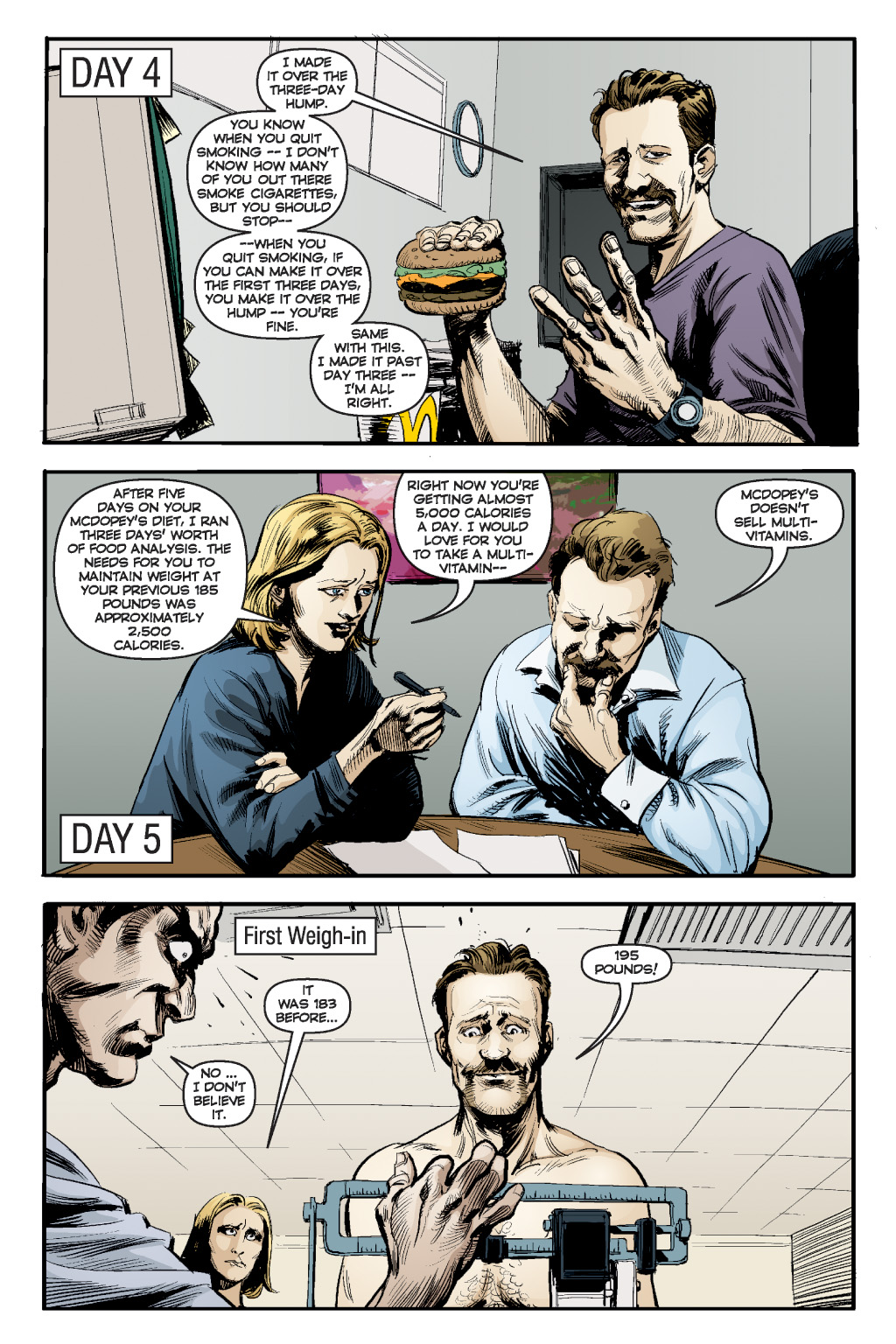 Read online Supersized: Strange Tales from a Fast-Food Culture comic -  Issue # TPB - 28