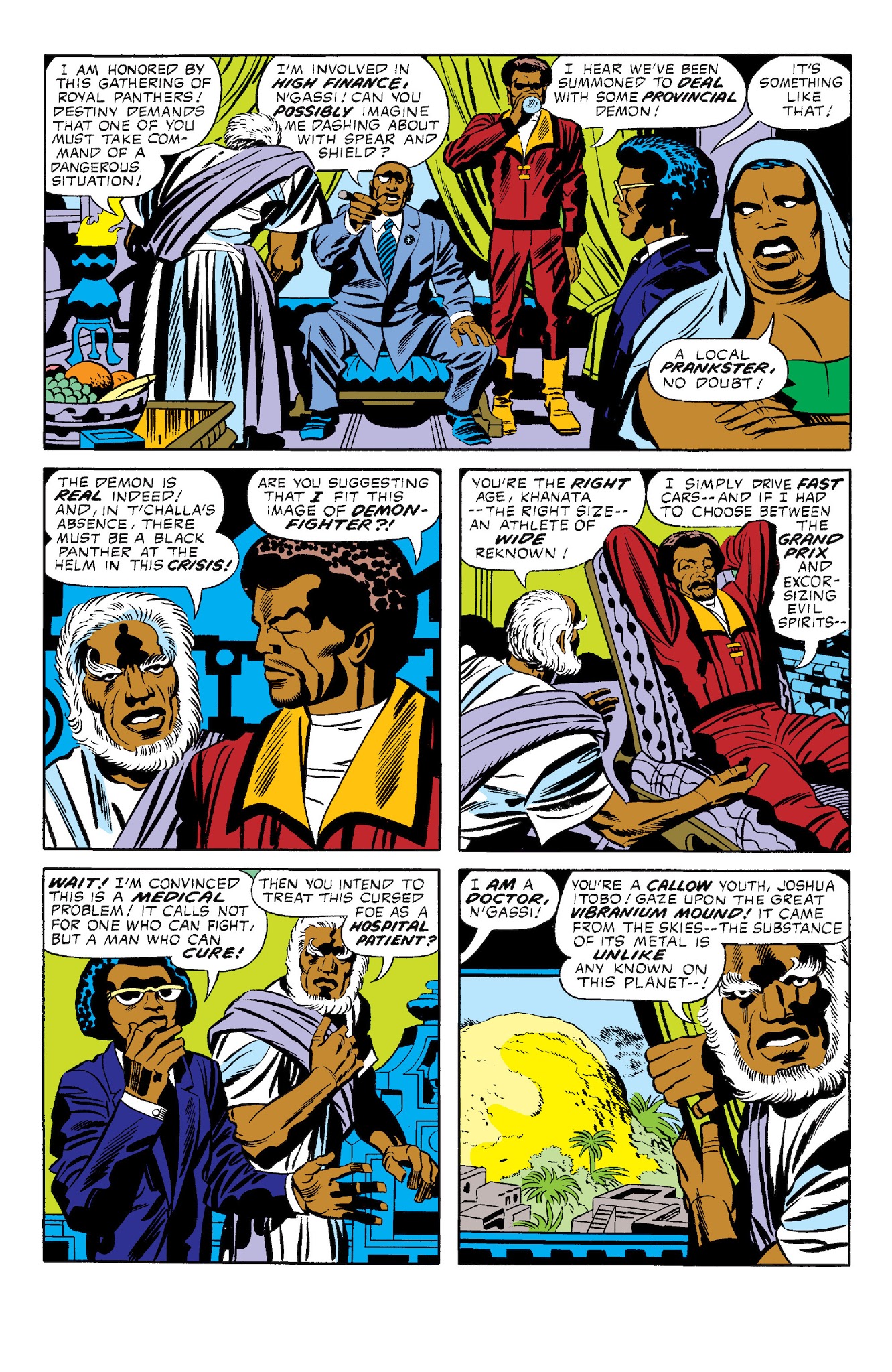 Read online Marvel Masterworks: The Black Panther comic -  Issue # TPB 2 - 144