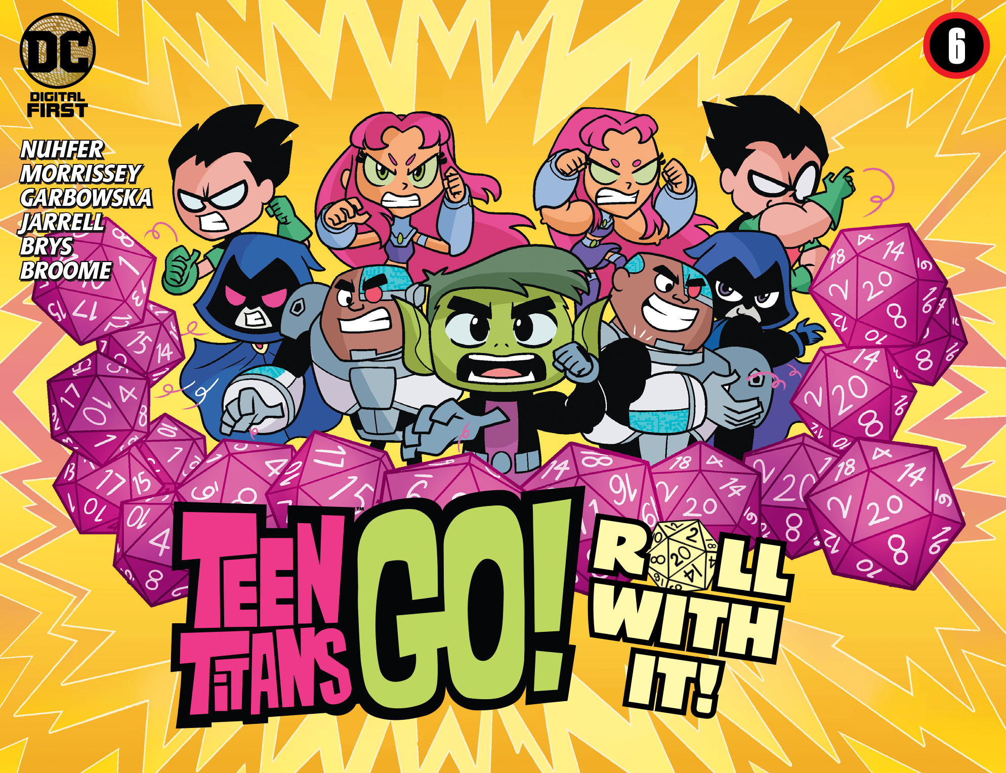 Read online Teen Titans Go! Roll With It! comic -  Issue #6 - 1