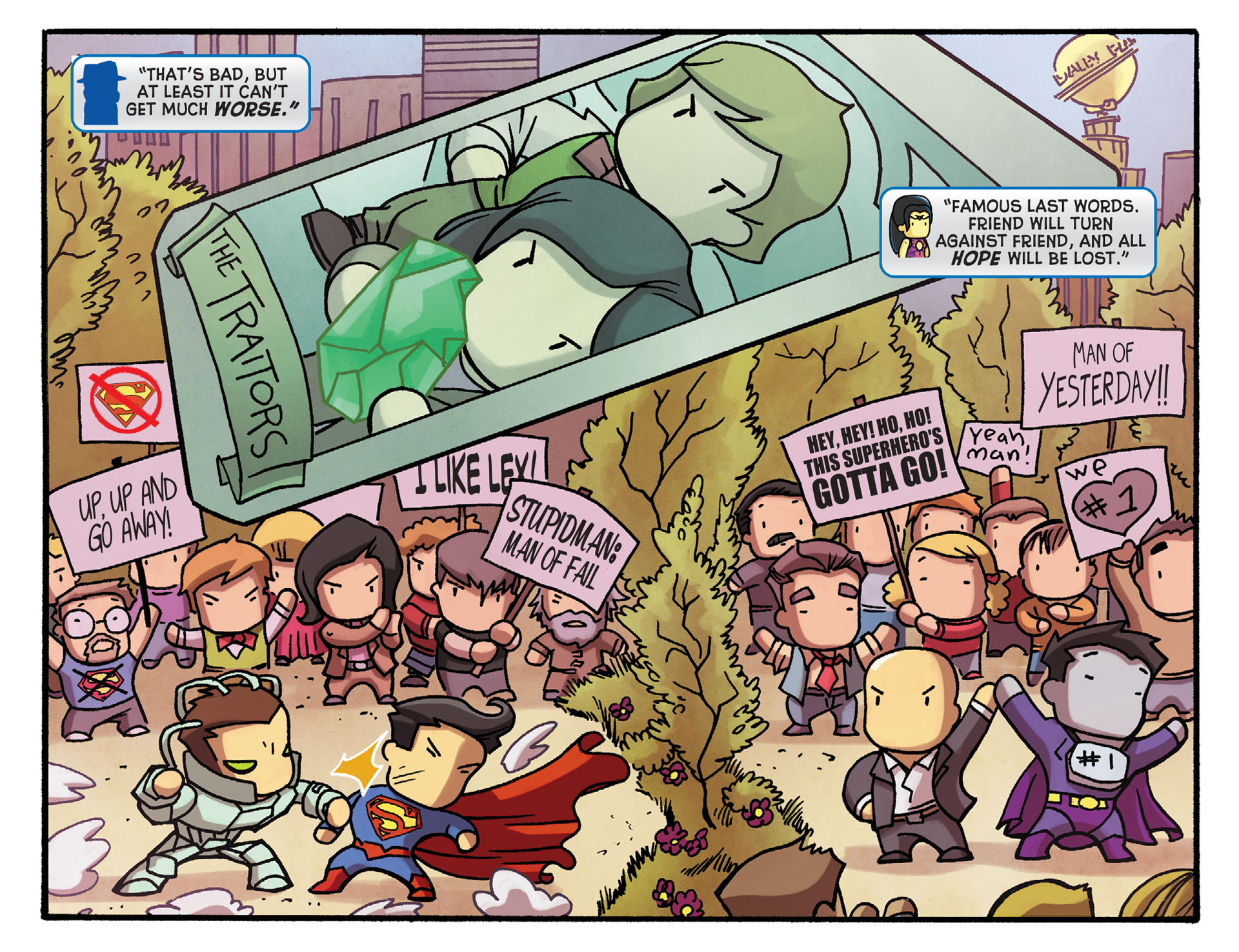 Read online Scribblenauts Unmasked: A Crisis of Imagination comic -  Issue #1 - 5