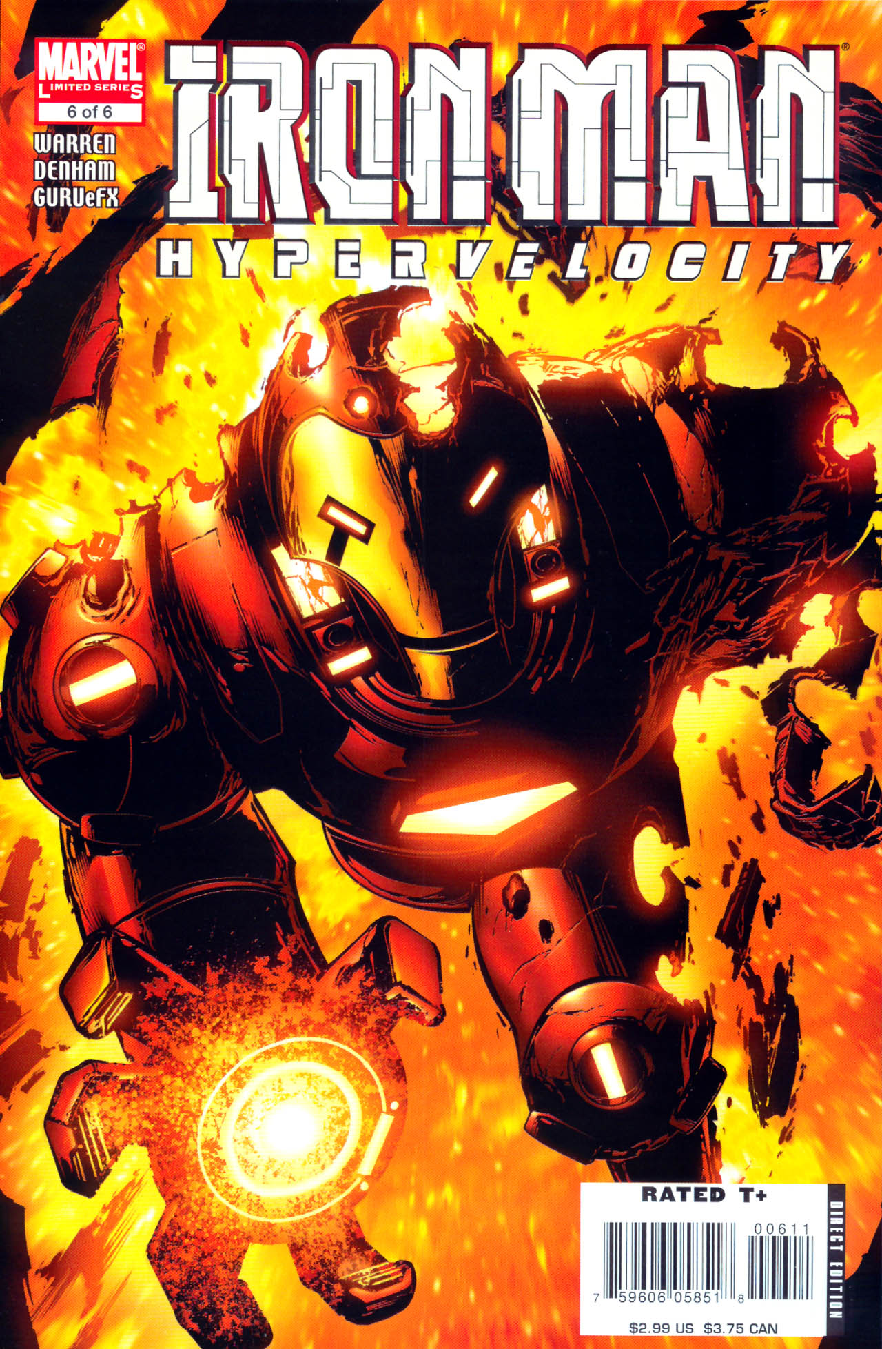 Read online Iron Man: Hypervelocity comic -  Issue #6 - 1