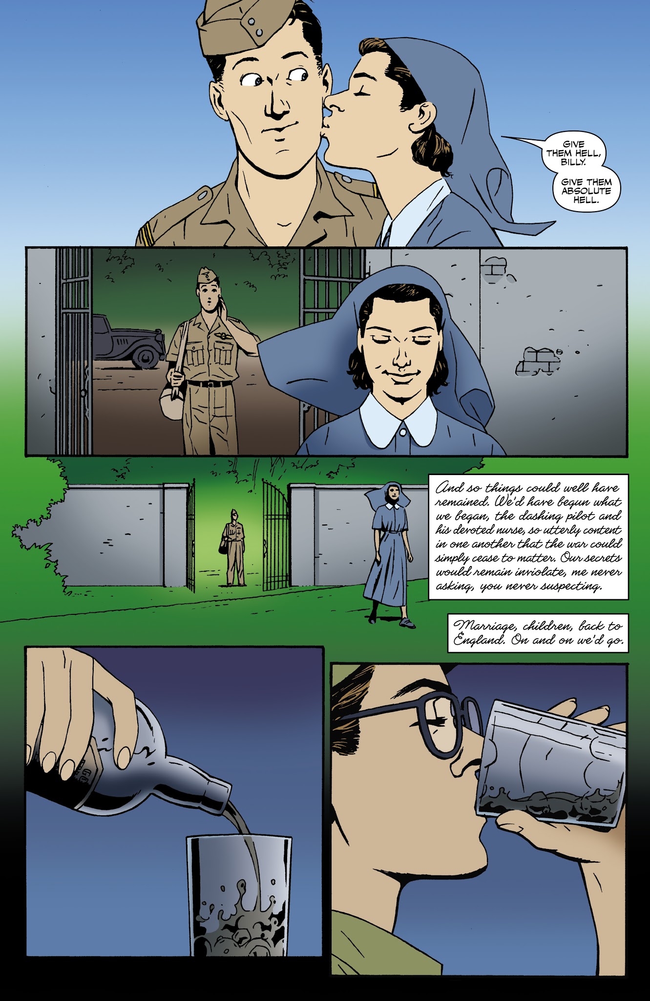 Read online Battlefields: Dear Billy comic -  Issue # TPB - 24