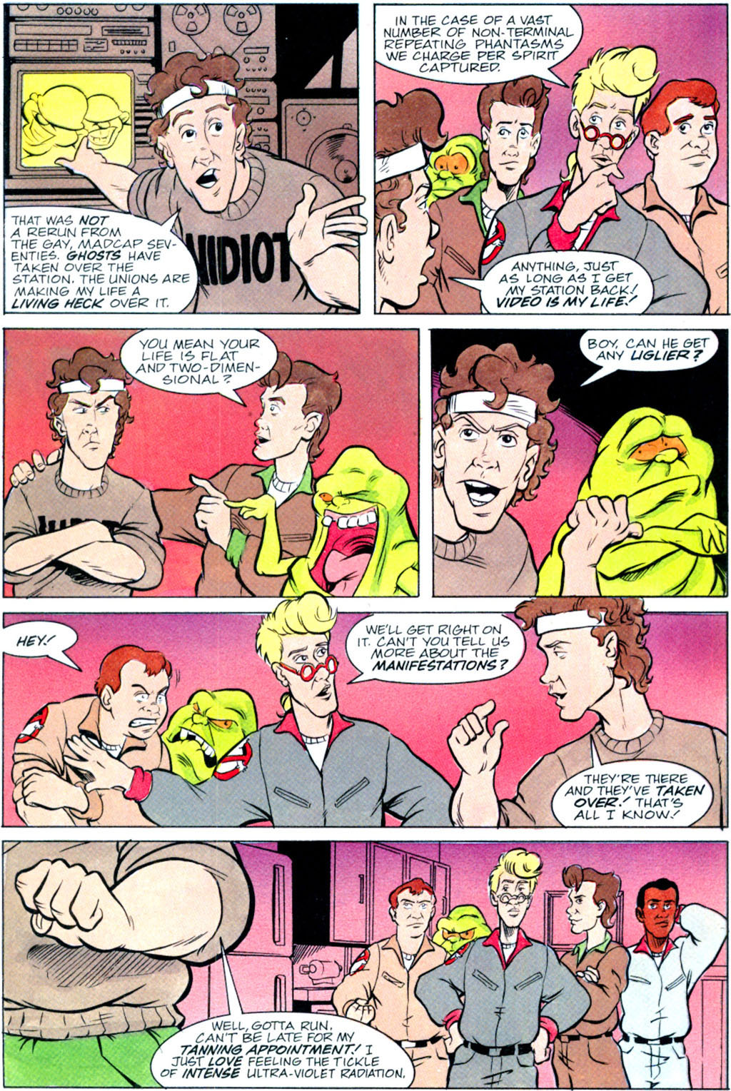 Read online Real Ghostbusters comic -  Issue #6 - 12