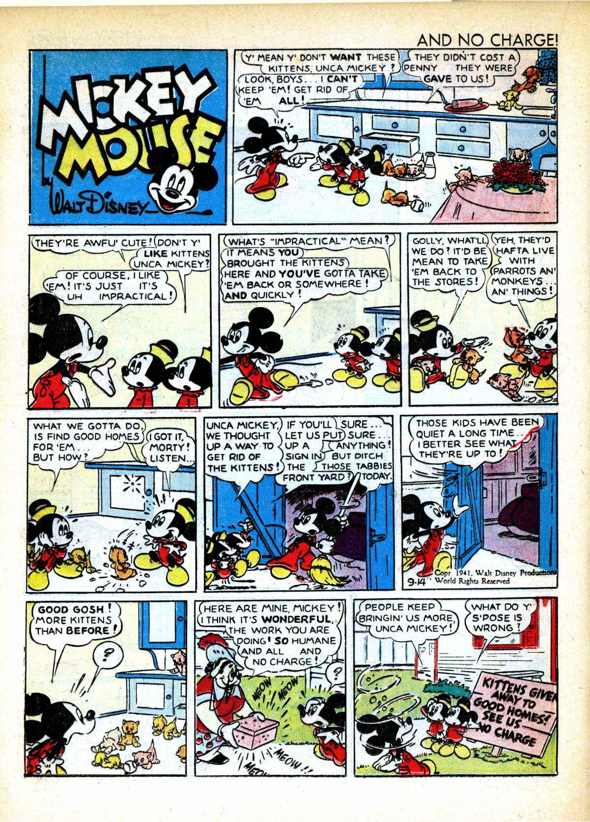 Read online Walt Disney's Comics and Stories comic -  Issue #32 - 30