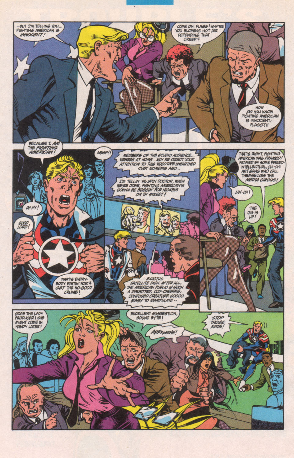 Read online Fighting American (1994) comic -  Issue #2 - 19