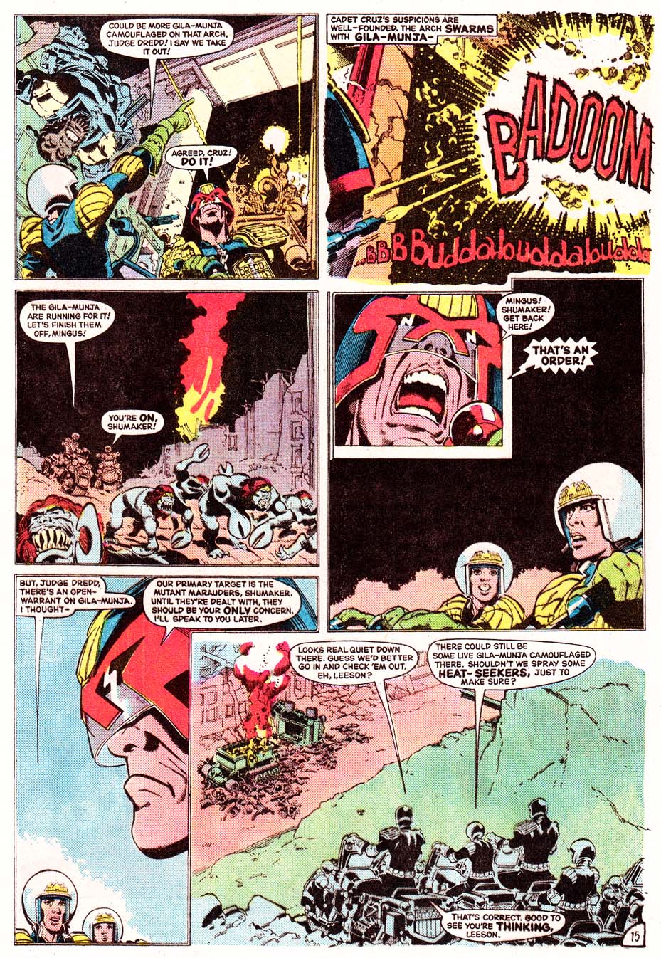 Read online Judge Dredd (1983) comic -  Issue #28 - 17